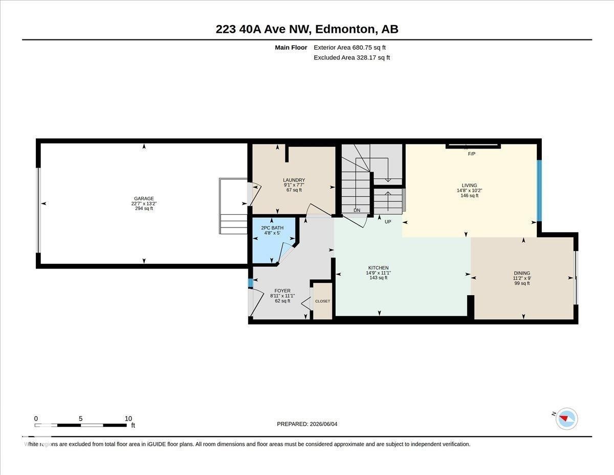 Floor plan - 223 40A Avenue, Edmonton, AB - Other