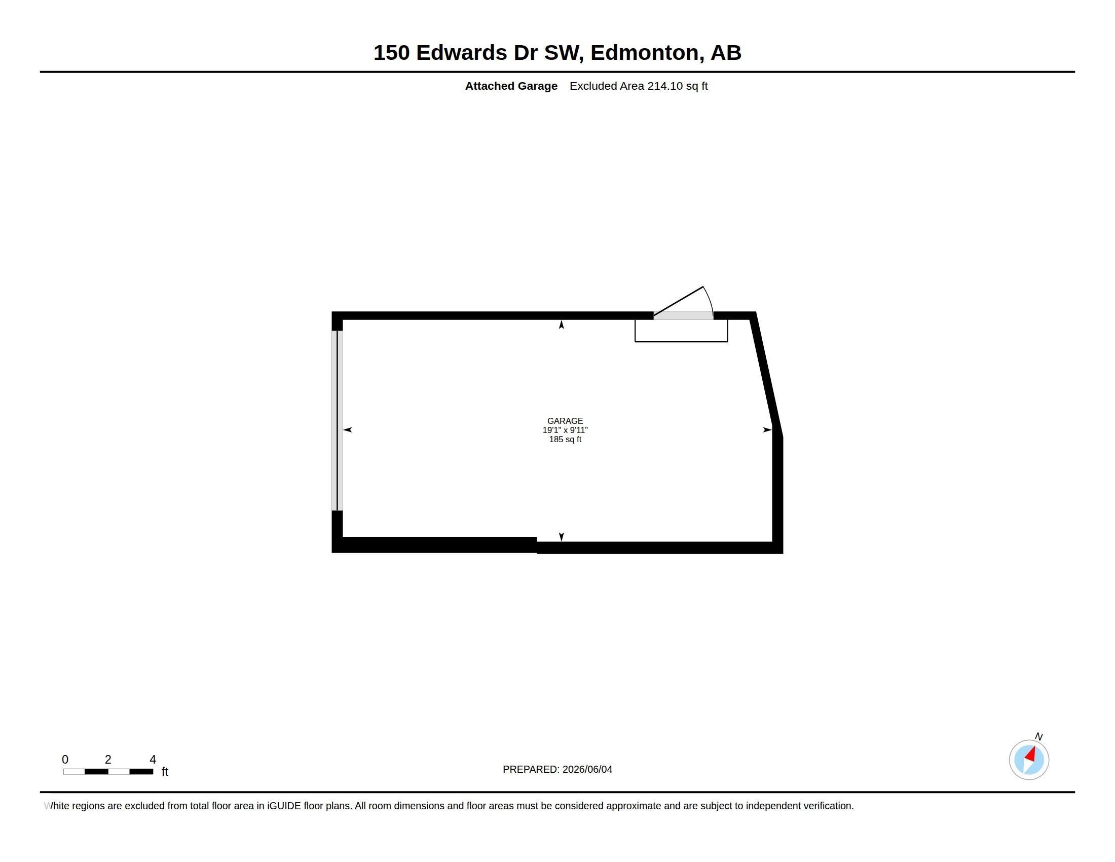 Floor plan - 164 150 Edwards Drive, Edmonton, AB - Other