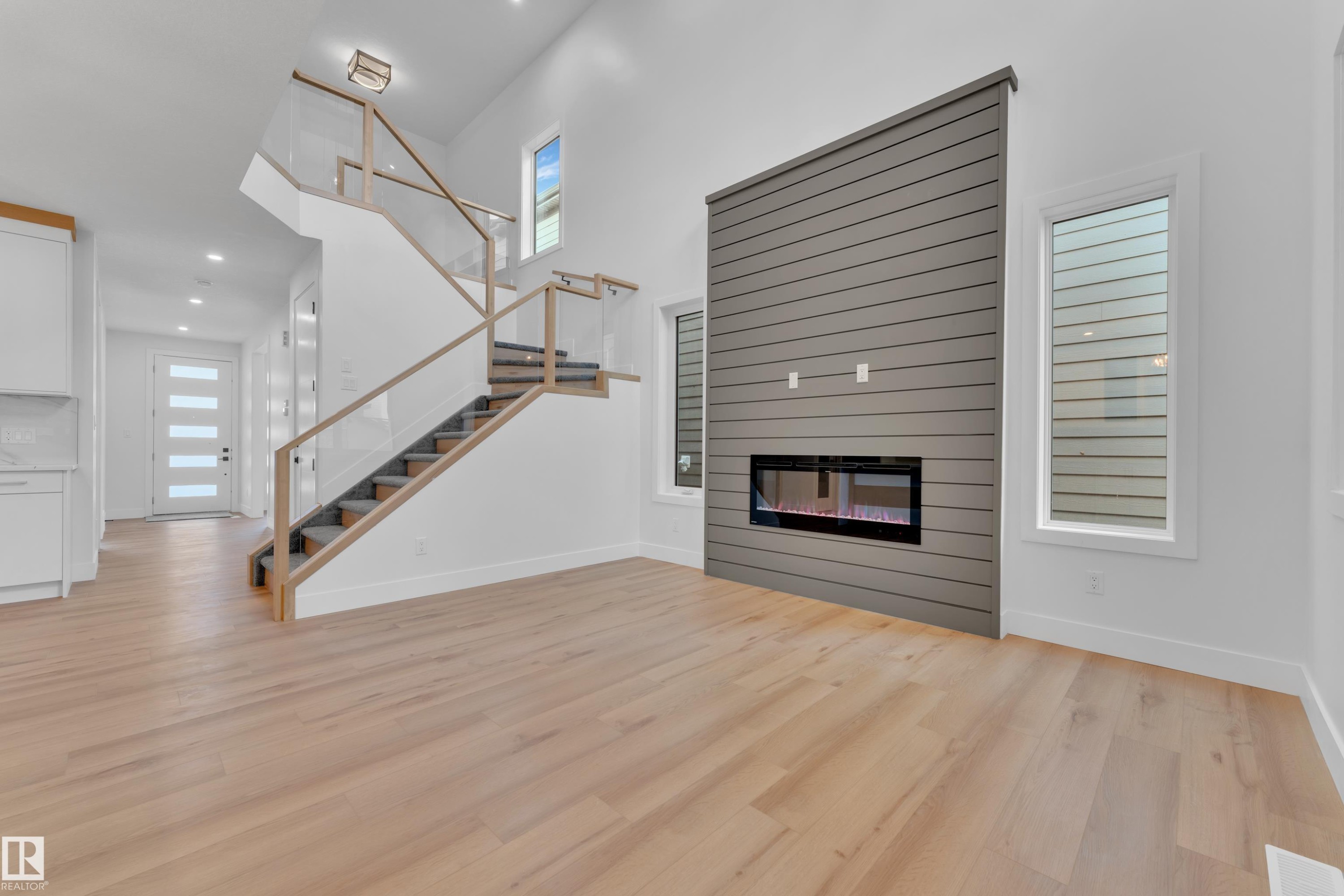 6111 Crawford Drive, Edmonton, AB - Indoor With Fireplace