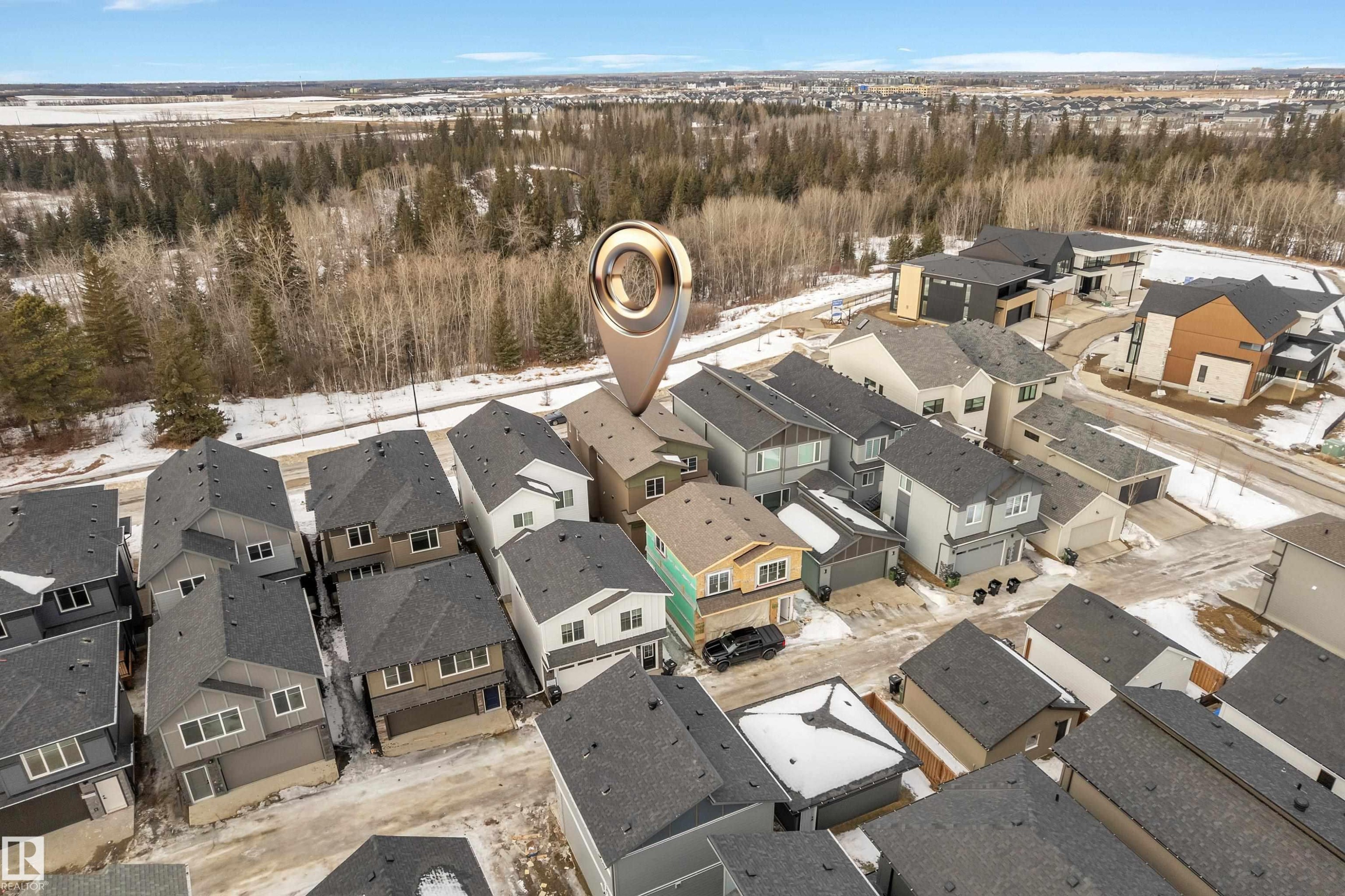 6111 Crawford Drive, Edmonton, AB - Outdoor With View