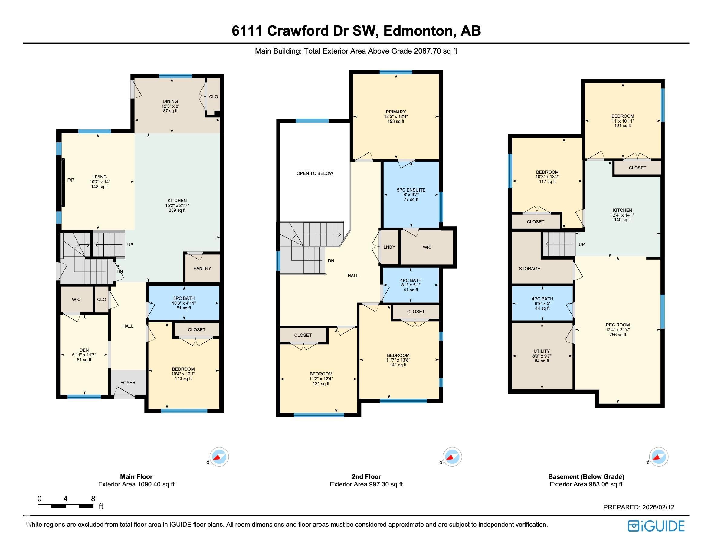 Floor plan - 6111 Crawford Drive, Edmonton, AB - Other