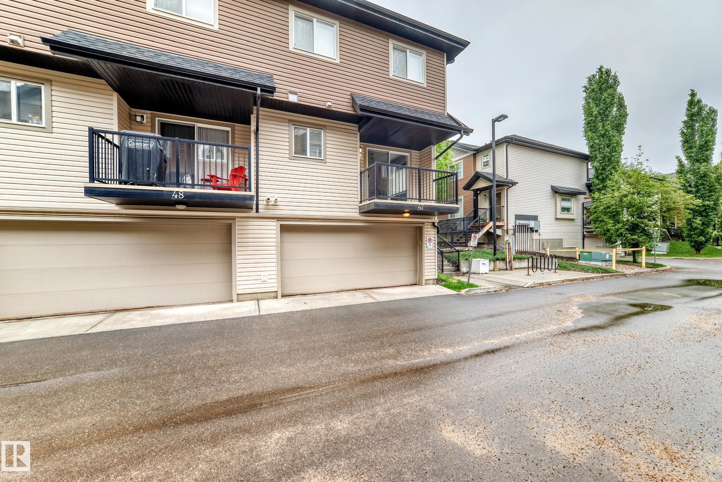 #47 12004 22 Av Sw, Edmonton, AB - Outdoor With Balcony