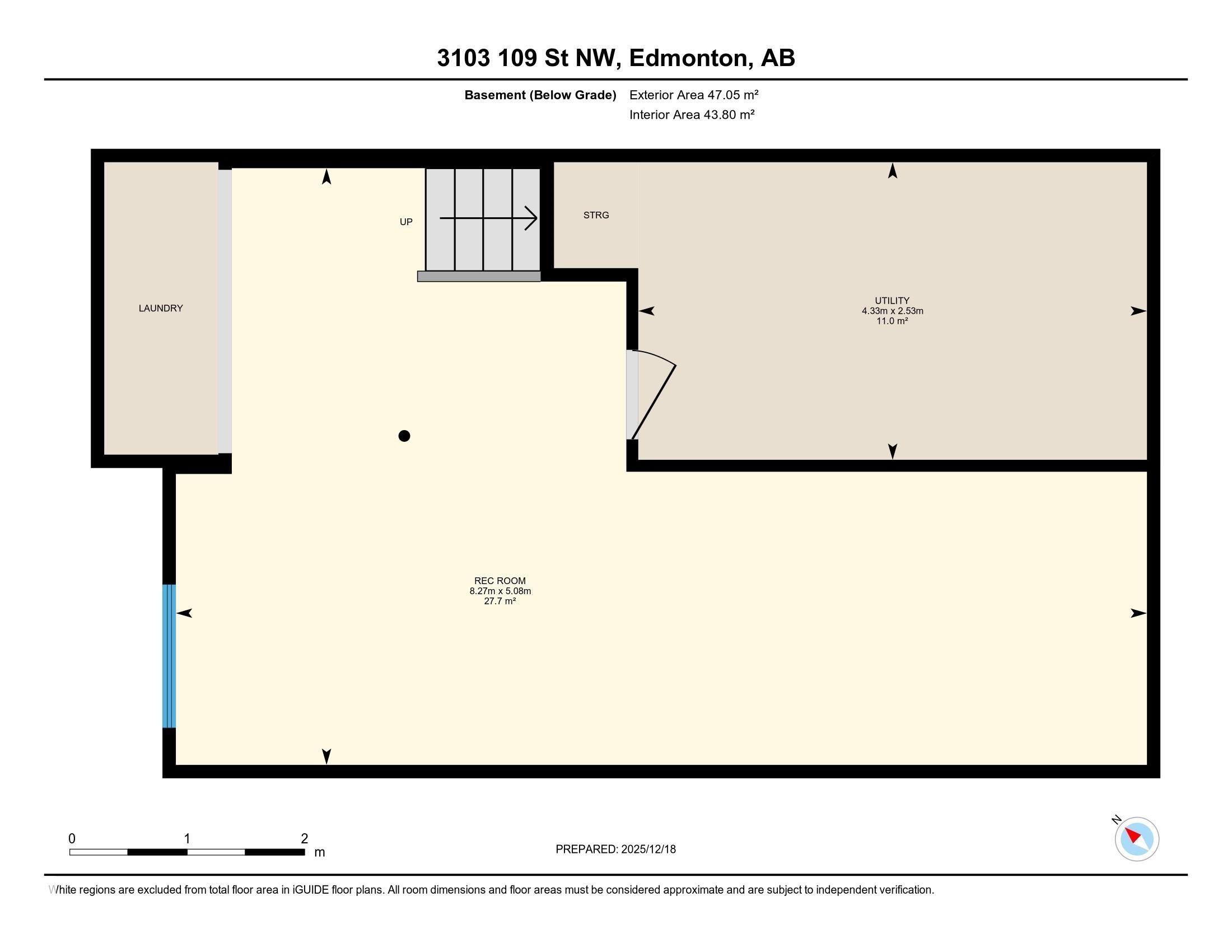 Floor plan - 3103 109 Street, Edmonton, AB