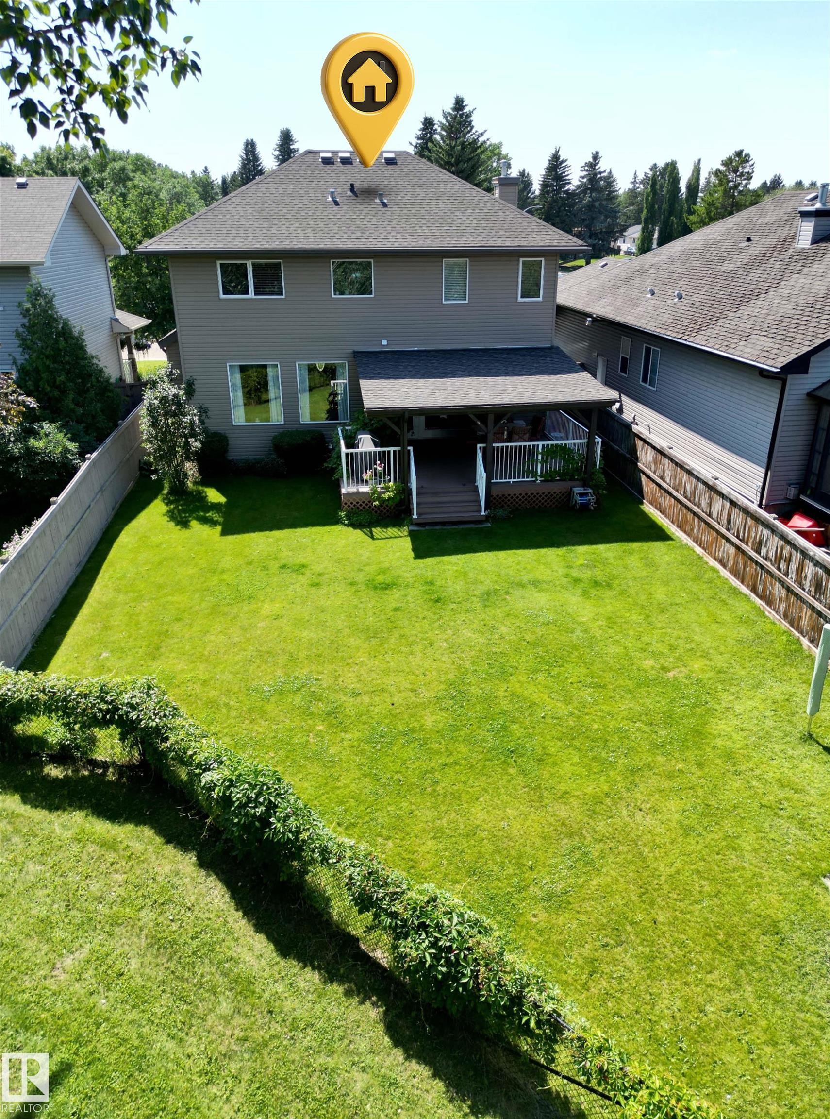 57 Homestead Crescent Nw, Edmonton, AB - Outdoor With Deck Patio Veranda