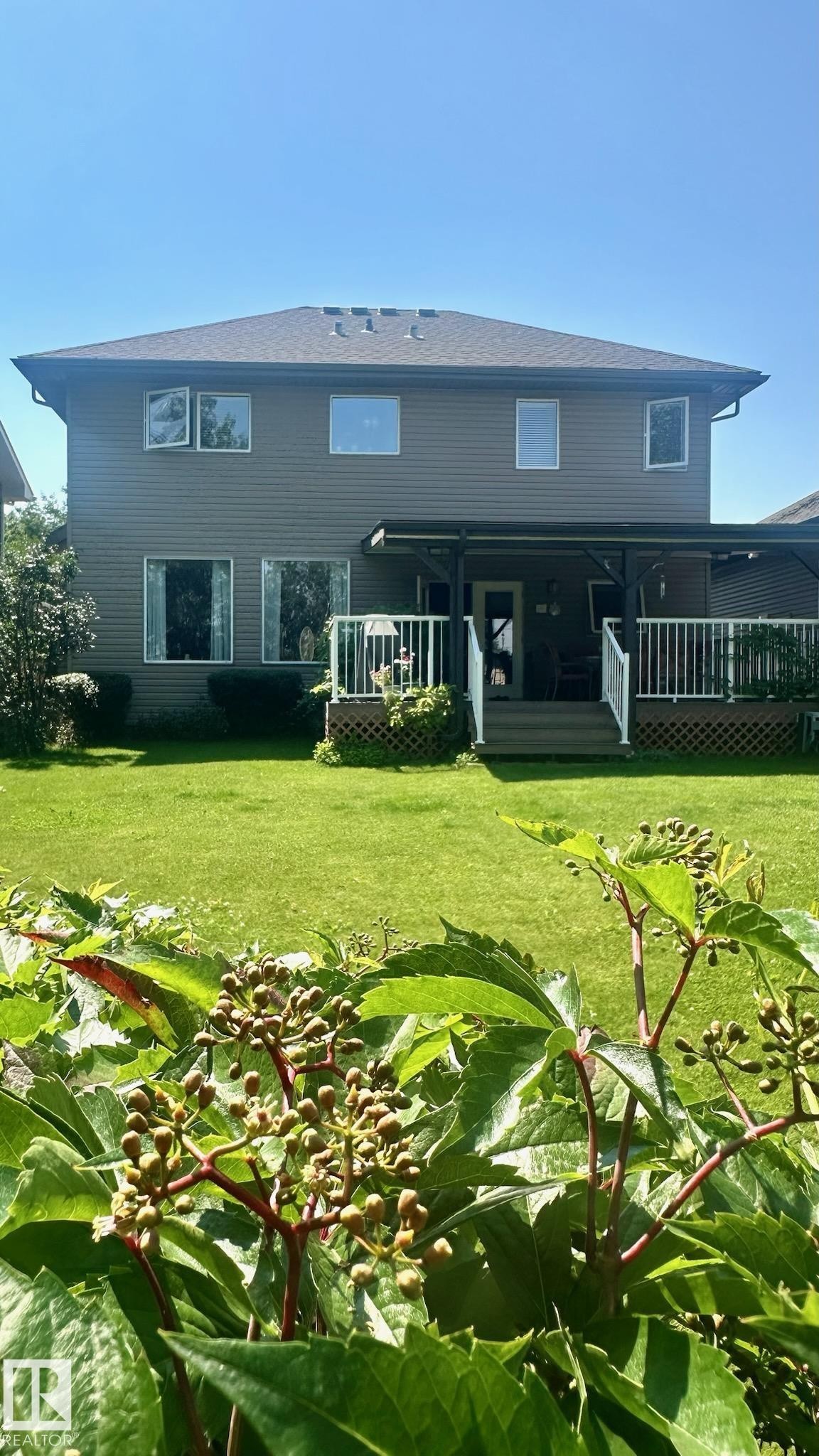 57 Homestead Crescent Nw, Edmonton, AB - Outdoor With Deck Patio Veranda