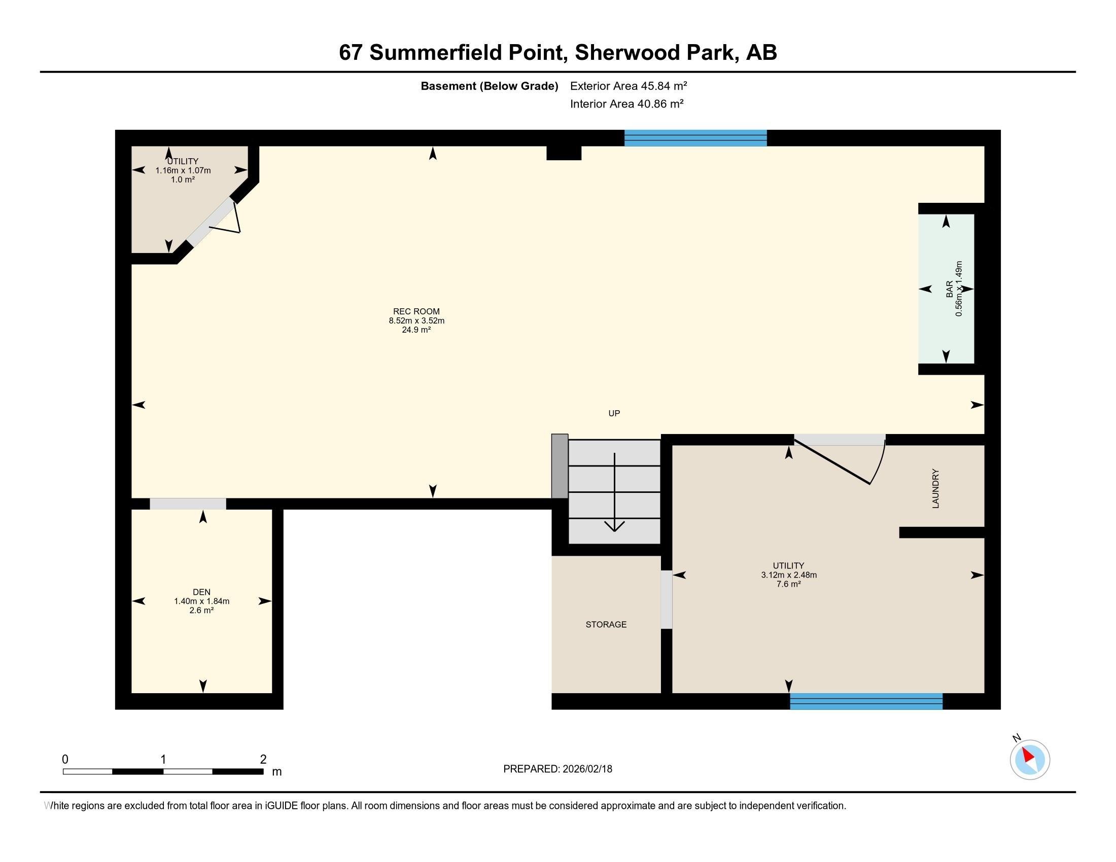 METRIC - 67 Summerfield Point(E), Sherwood Park, AB