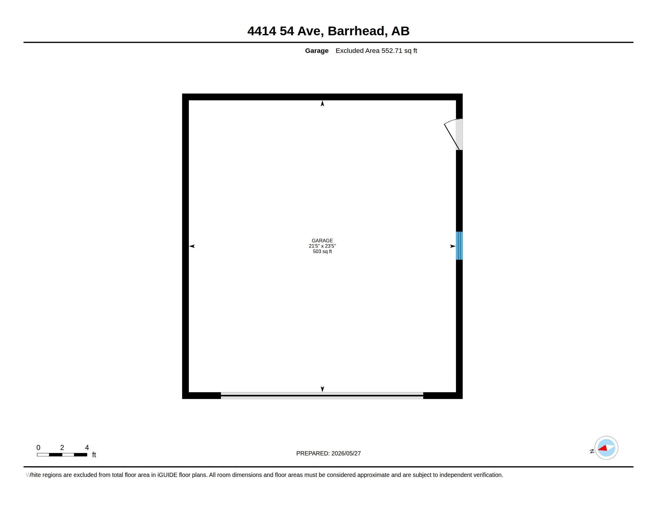 Floor plan - 4414 54 Avenue, Barrhead, AB - Other