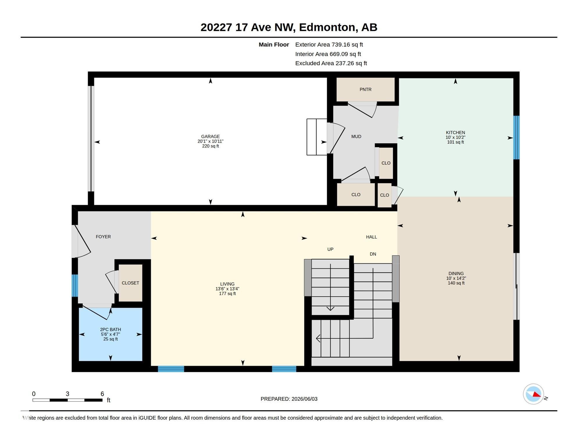 Floor plan - 20227 17Ave, Edmonton, AB