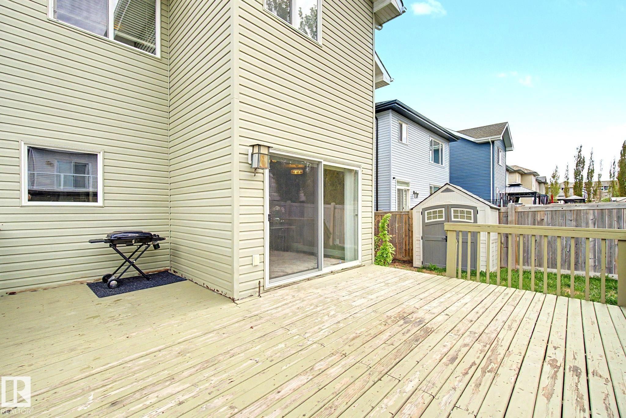 1932 67 Street, Edmonton, AB - Outdoor With Deck Patio Veranda With Exterior