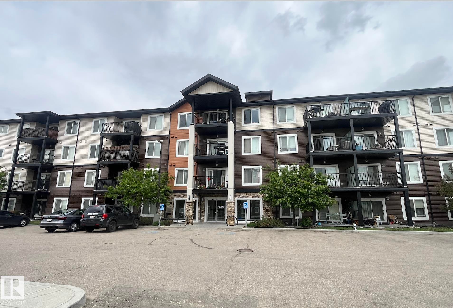 #315 142 Ebbers Bv Nw, Edmonton, AB - Outdoor With Balcony With Facade
