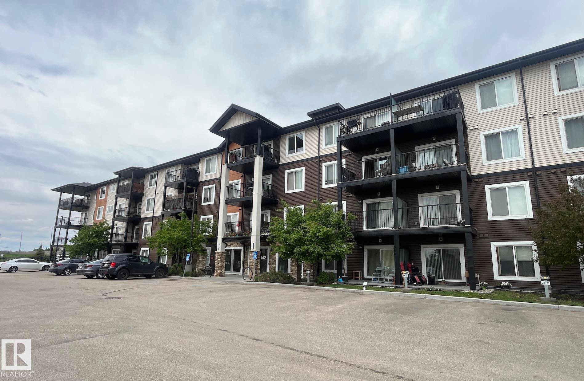 #315 142 Ebbers Bv Nw, Edmonton, AB - Outdoor With Balcony With Facade