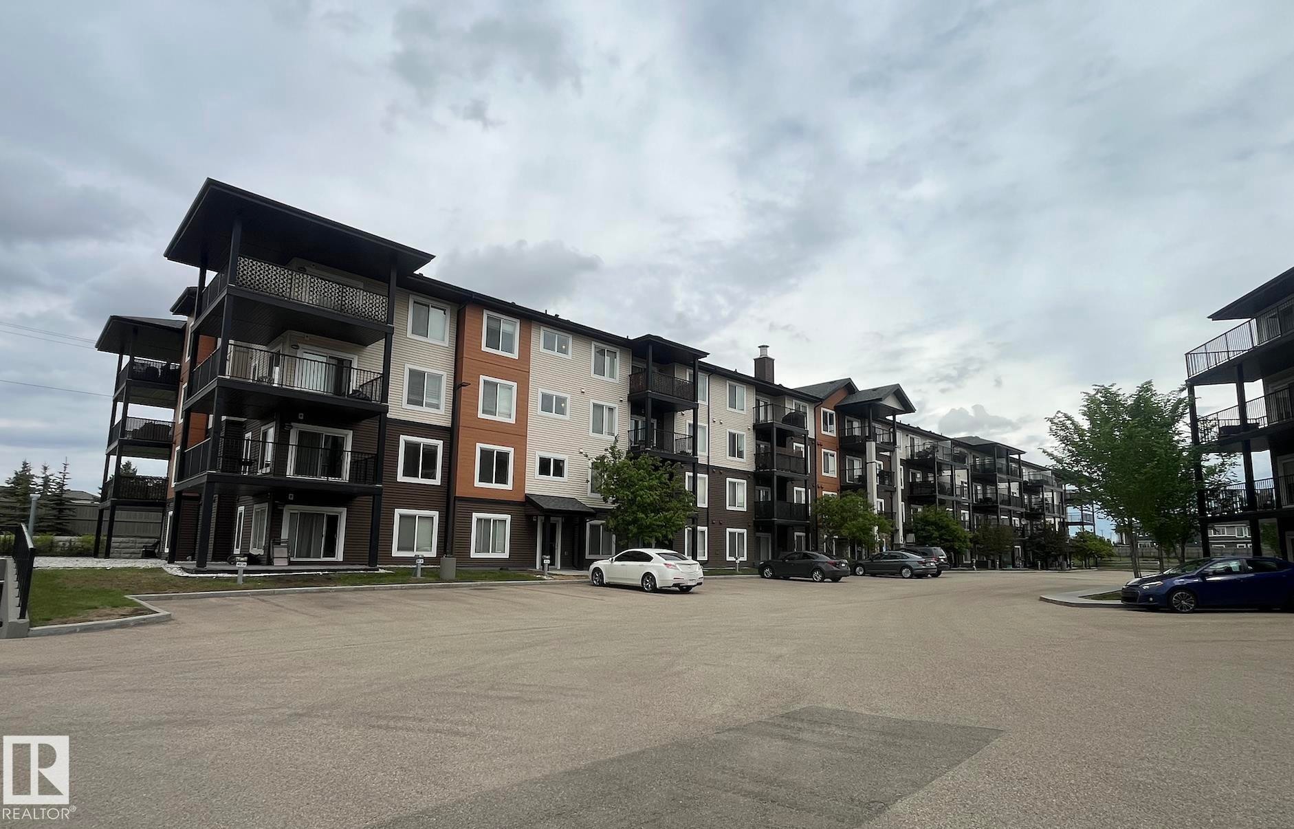 #315 142 Ebbers Bv Nw, Edmonton, AB - Outdoor With Balcony With Facade