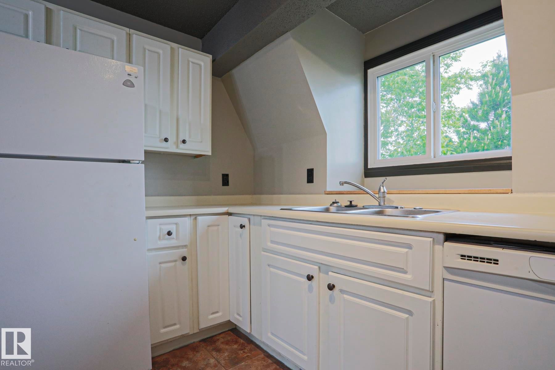 3959 62 Street Nw, Edmonton, AB - Indoor Photo Showing Kitchen With Double Sink