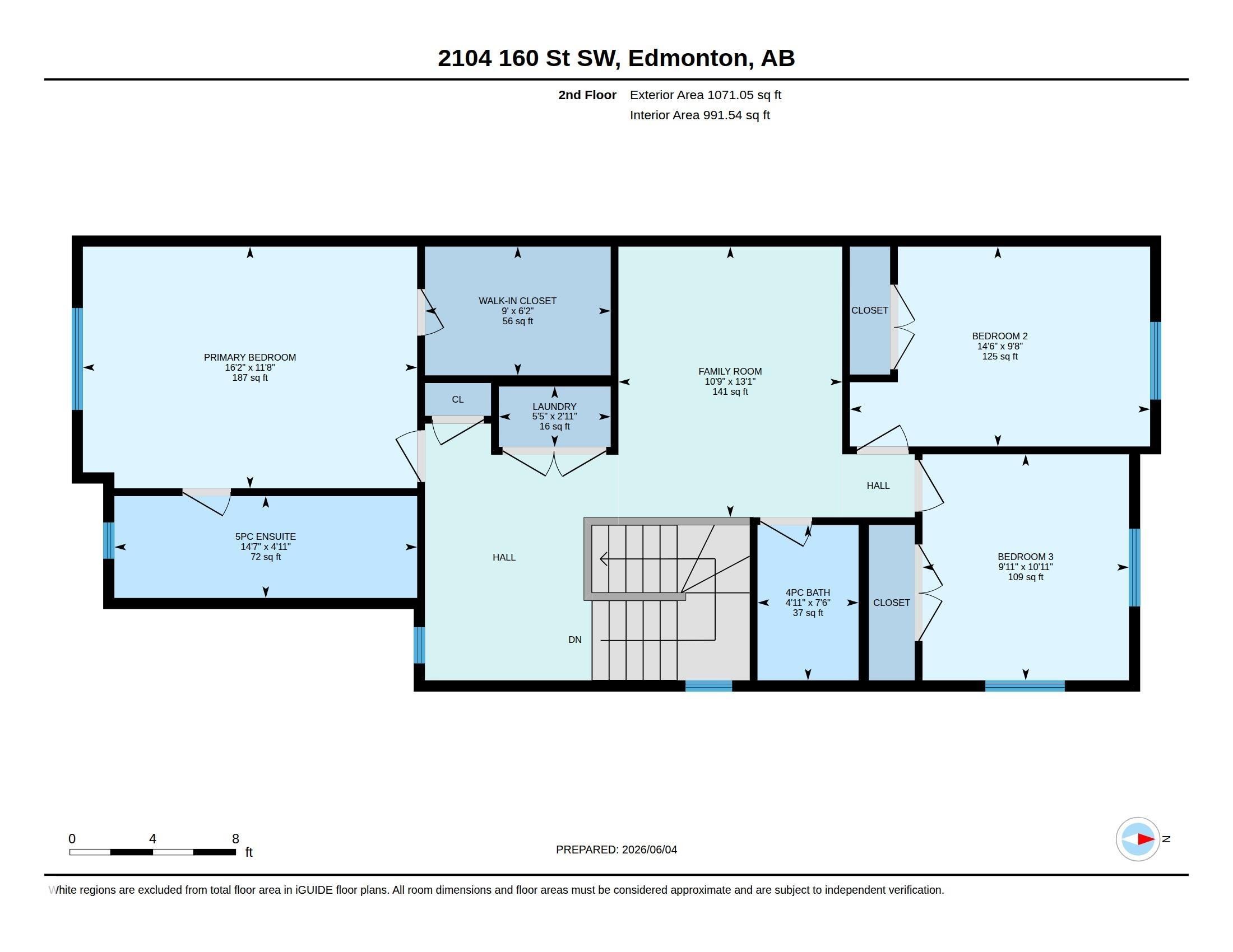 Floor plan - 2104 160 Street Sw, Edmonton, AB - Other
