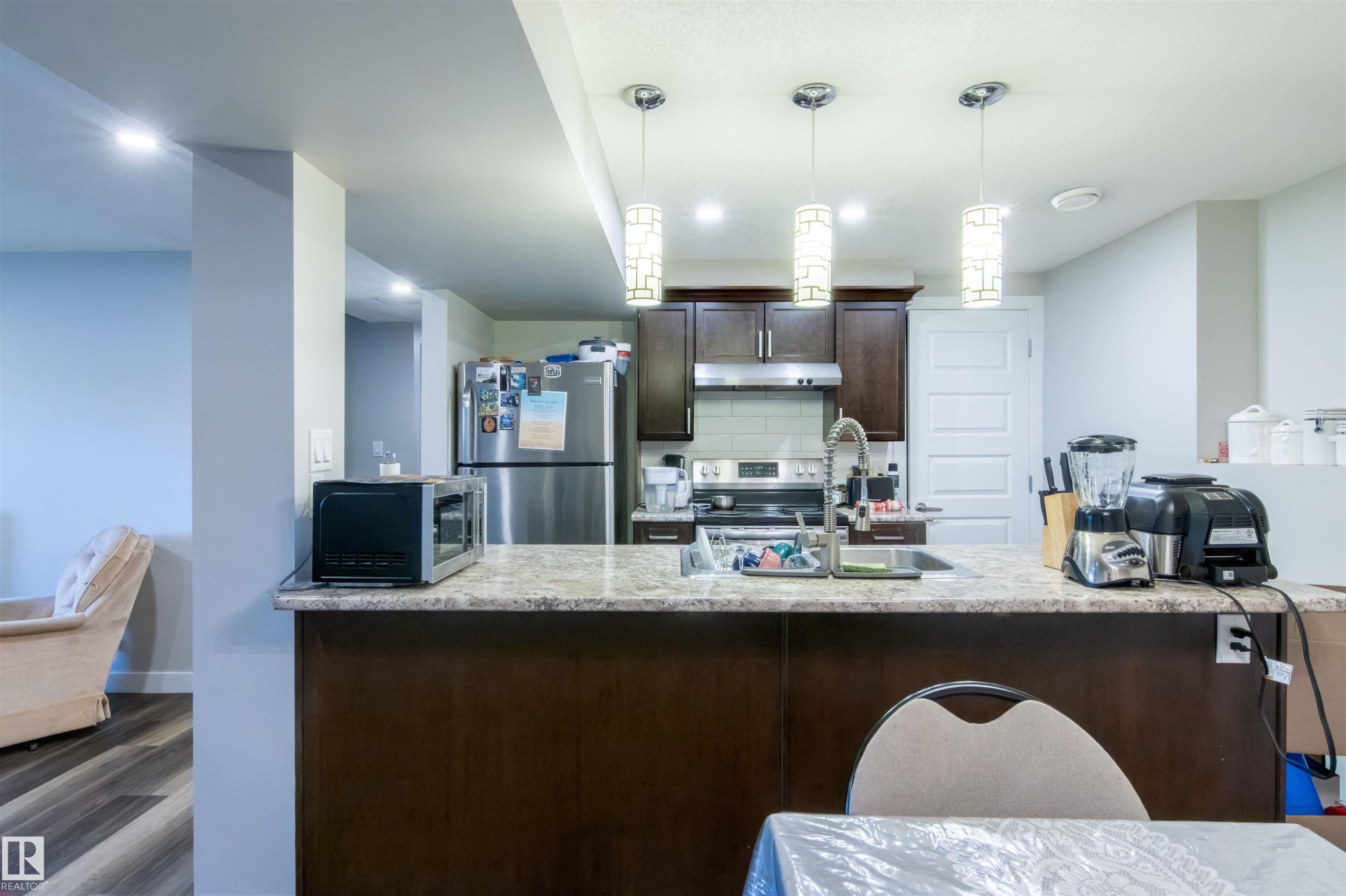 Kitchen - 4004 88 Street Nw, Edmonton, AB - Indoor Photo Showing Other Room