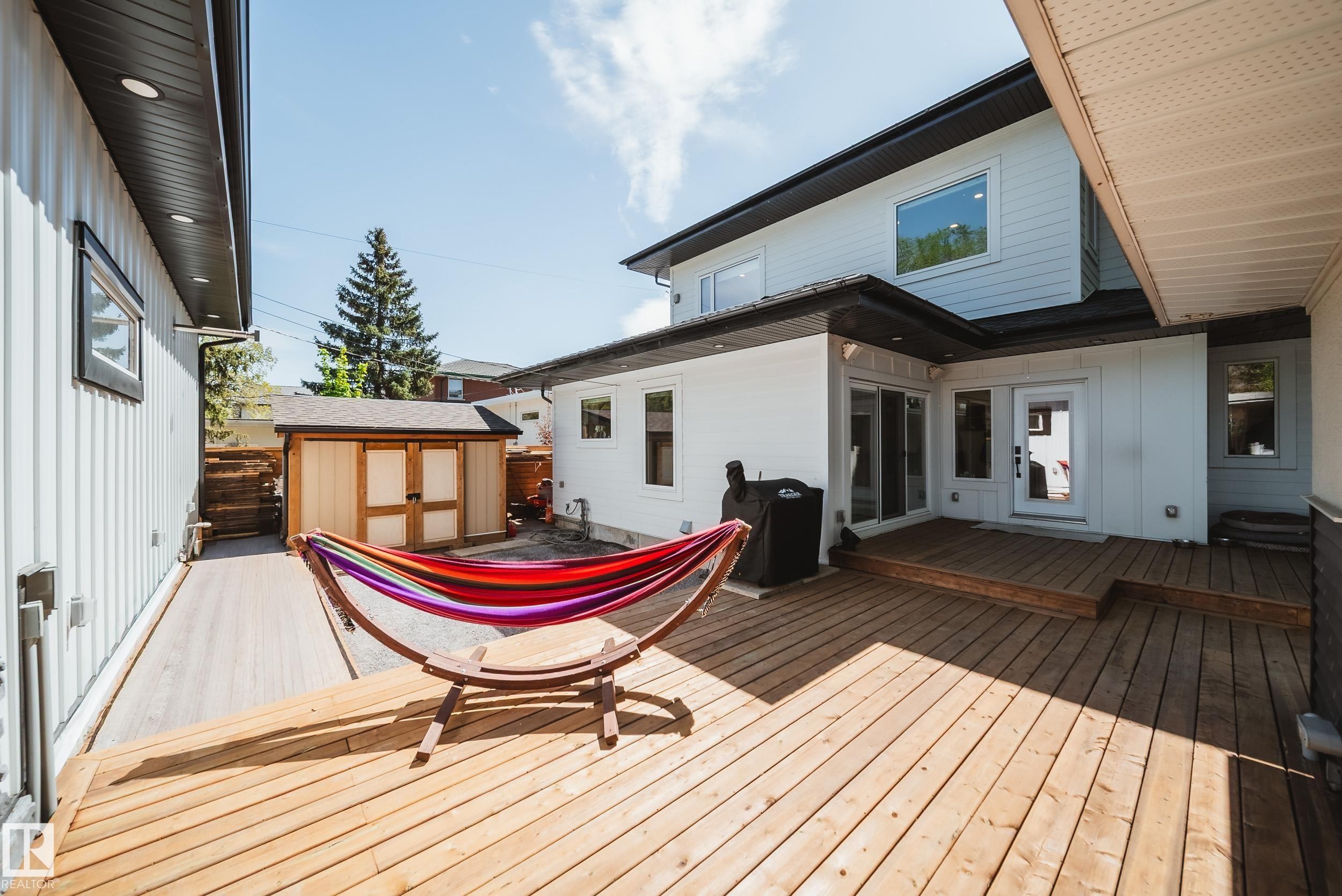 5310 Ada Boulevard Nw, Edmonton, AB - Outdoor With Deck Patio Veranda With Exterior