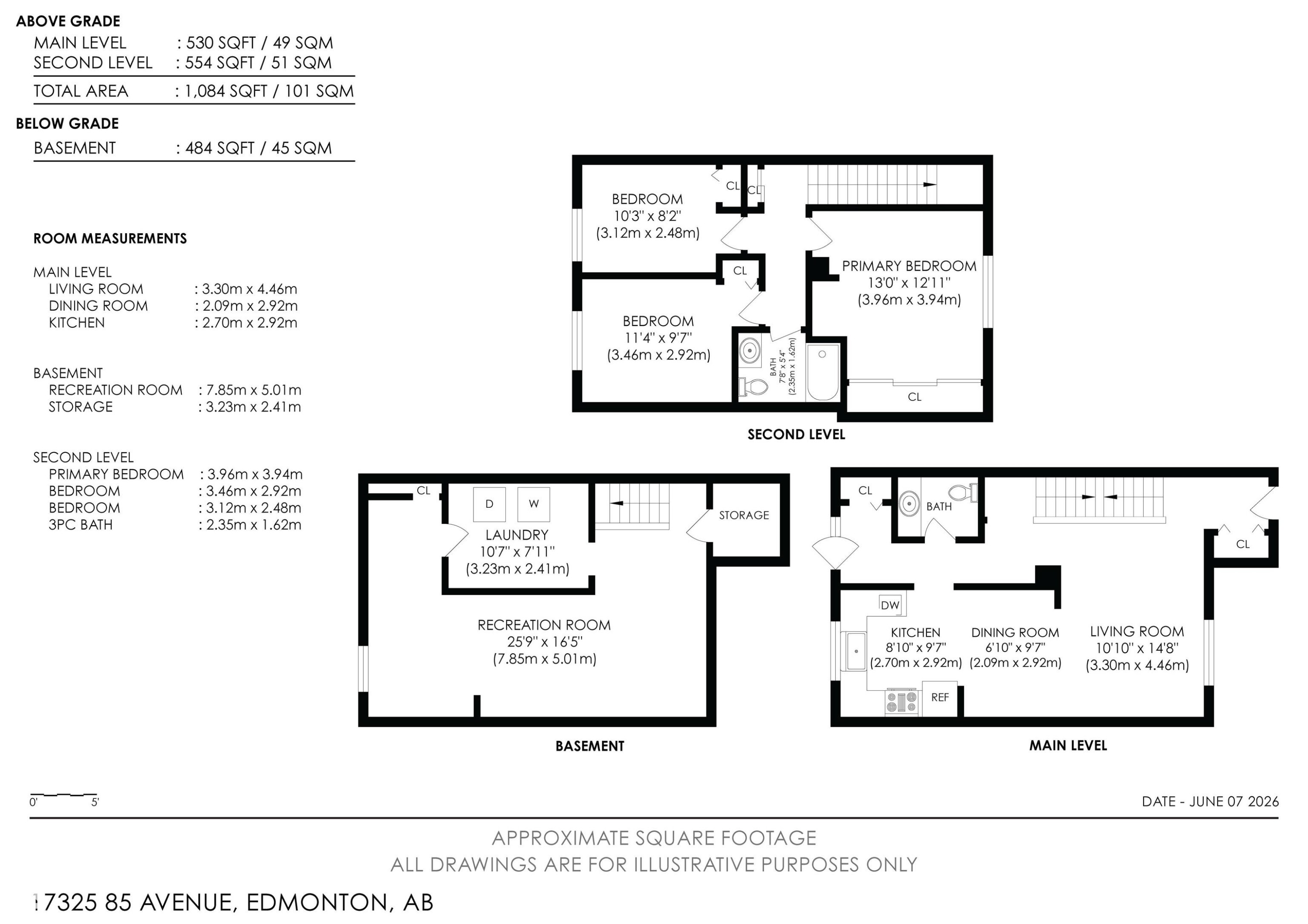 Floor plan - 17325 85 Avenue Nw, Edmonton, AB