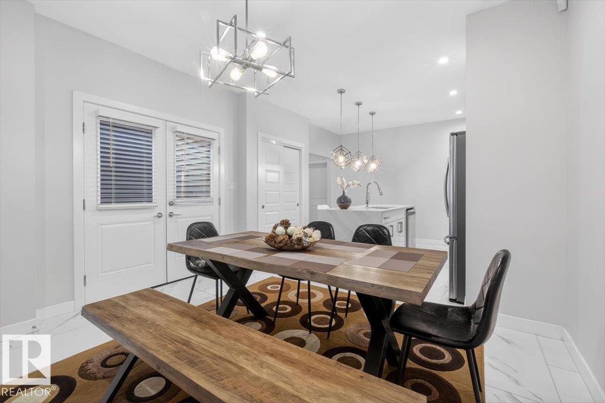 8090 Kiriak Link Sw, Edmonton, AB - Indoor Photo Showing Dining Room