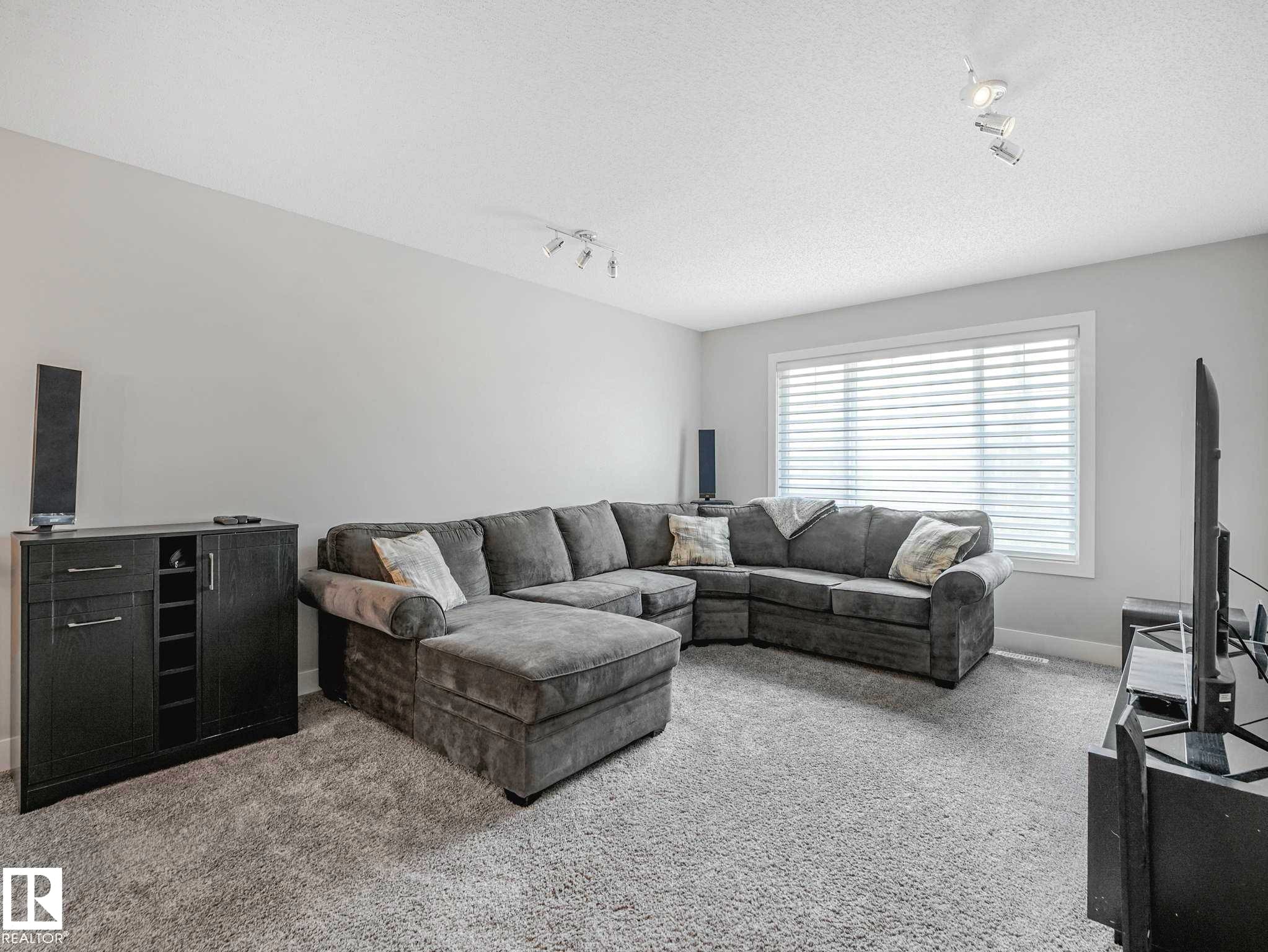 13755 166 Avenue, Edmonton, AB - Indoor Photo Showing Living Room
