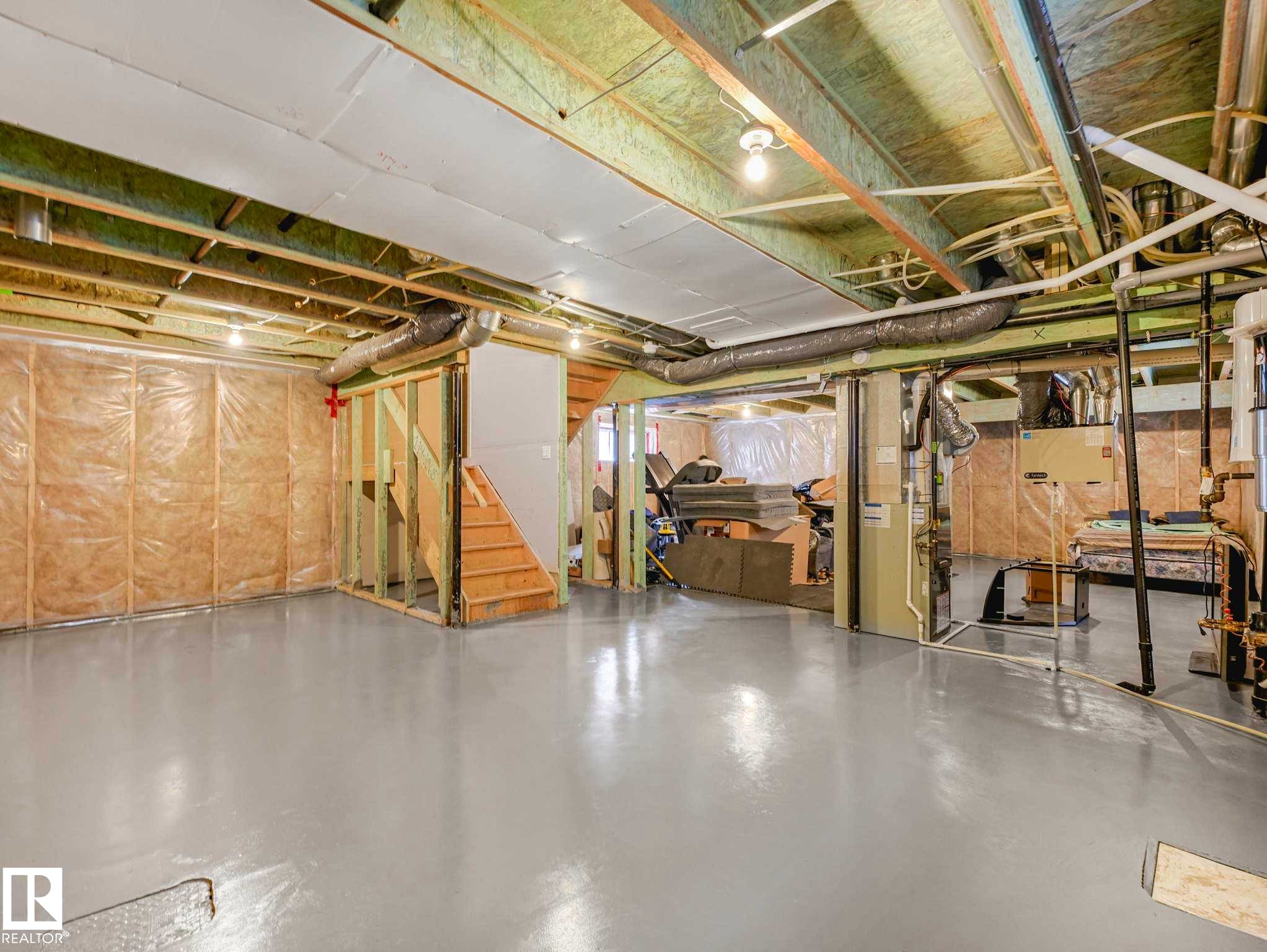 13755 166 Avenue, Edmonton, AB - Indoor Photo Showing Basement