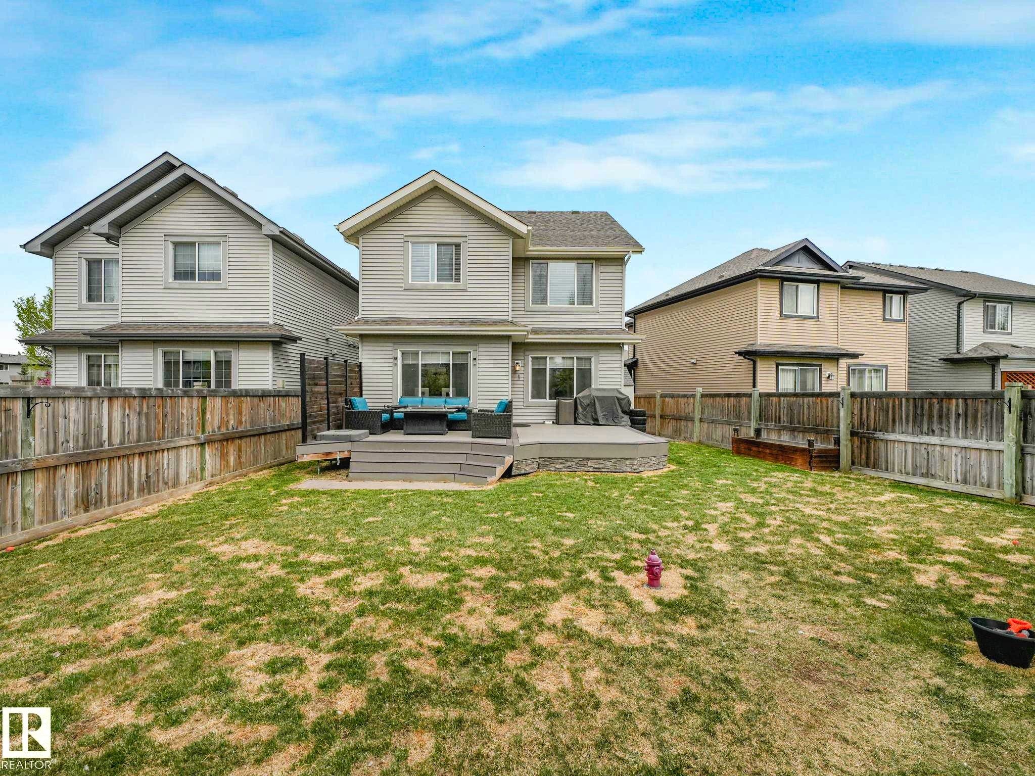 13755 166 Avenue, Edmonton, AB - Outdoor With Deck Patio Veranda With Backyard