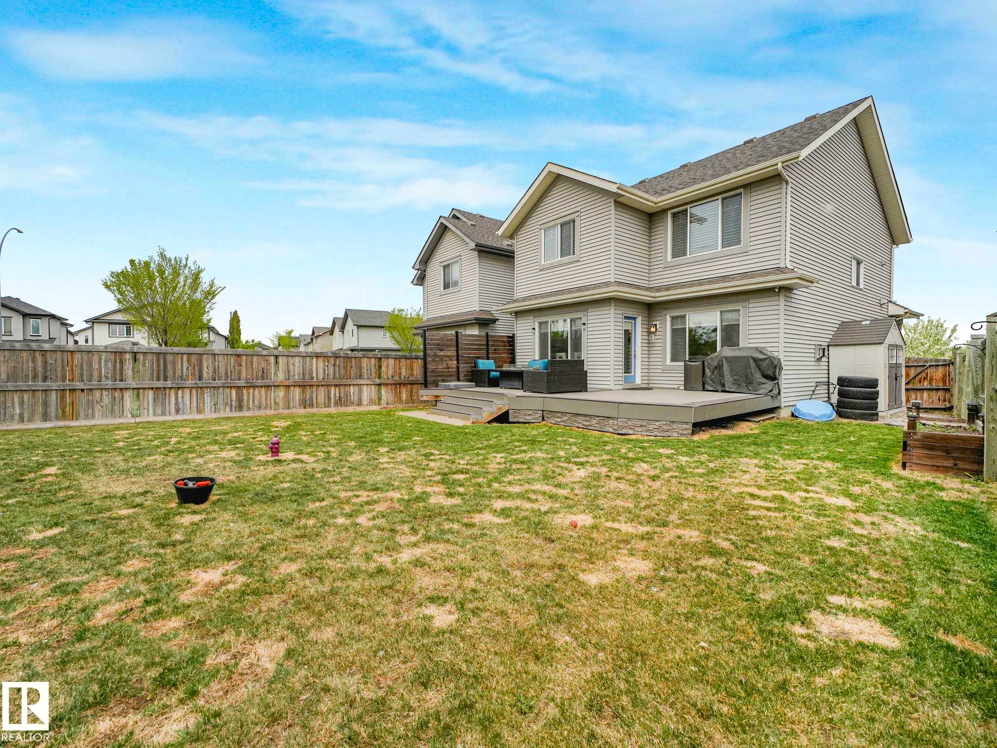 13755 166 Avenue, Edmonton, AB - Outdoor With Deck Patio Veranda