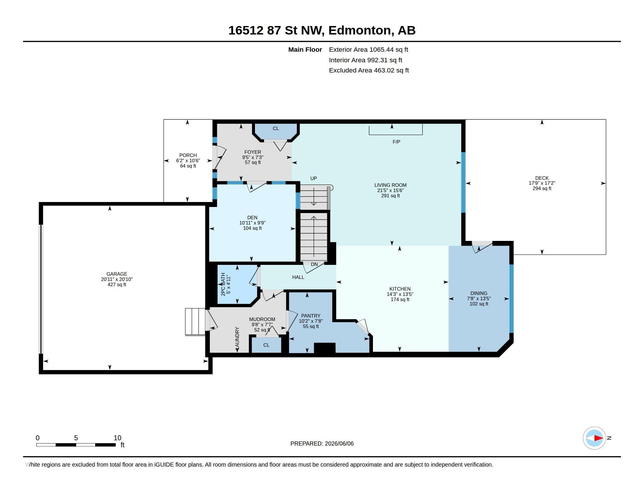 Floor plan - 16512 87 Street Nw, Edmonton, AB - Other