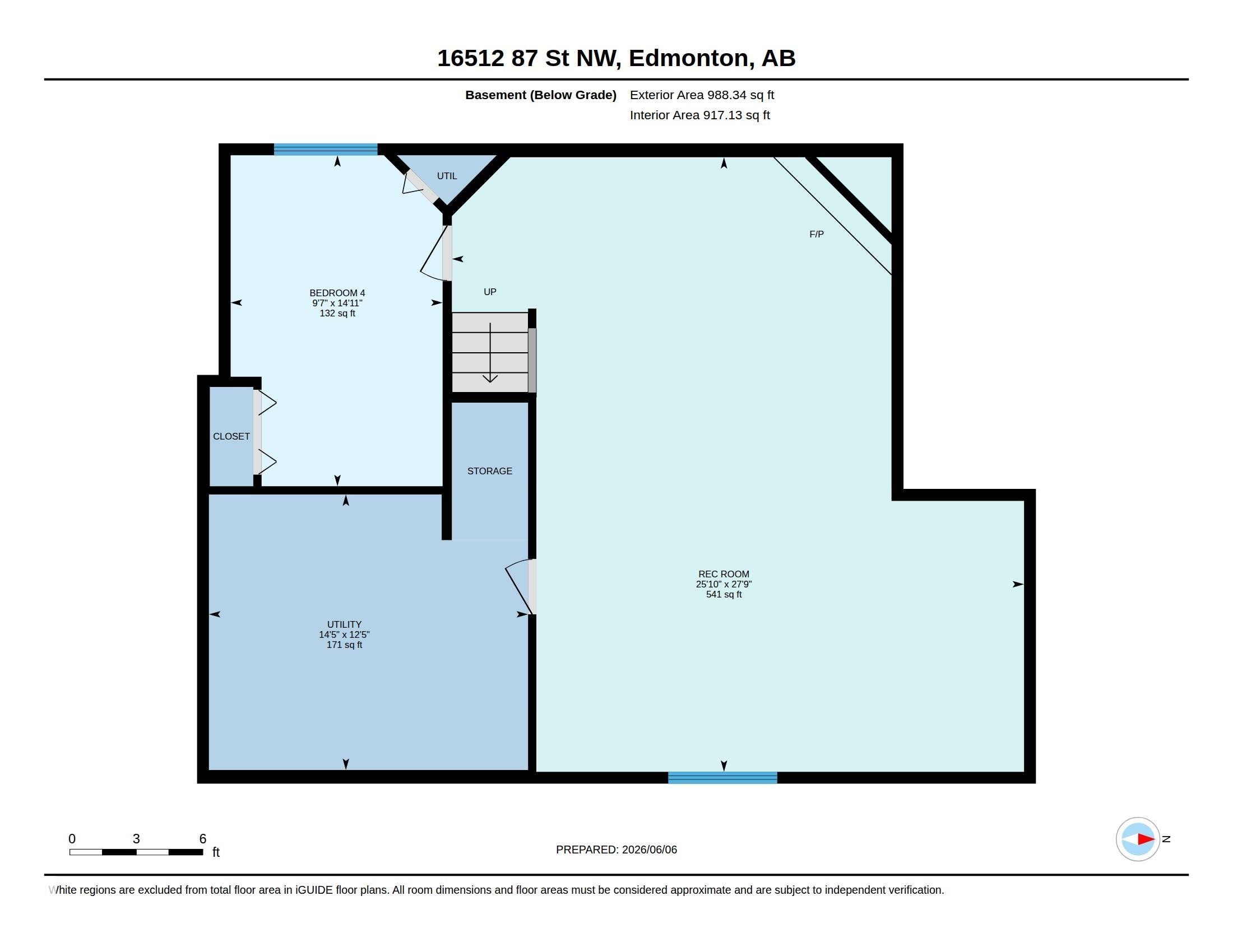 Floor plan - 16512 87 Street Nw, Edmonton, AB - Other