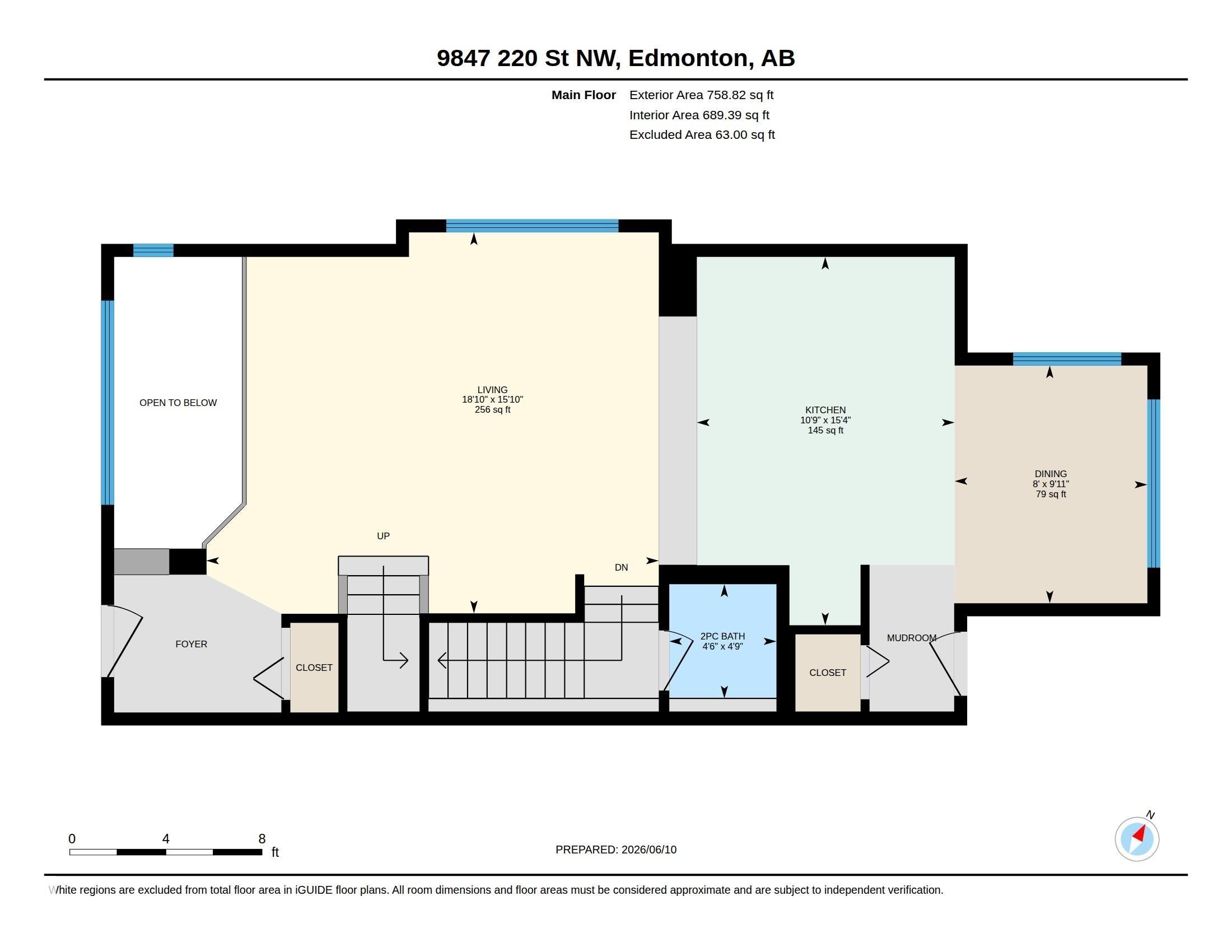 Floor plan - 9847 220 Street, Edmonton, AB