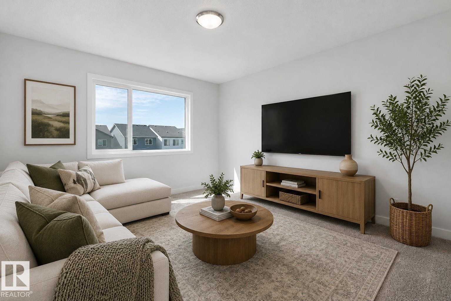 5275 Edgemont Boulevard Nw, Edmonton, AB - Indoor Photo Showing Living Room