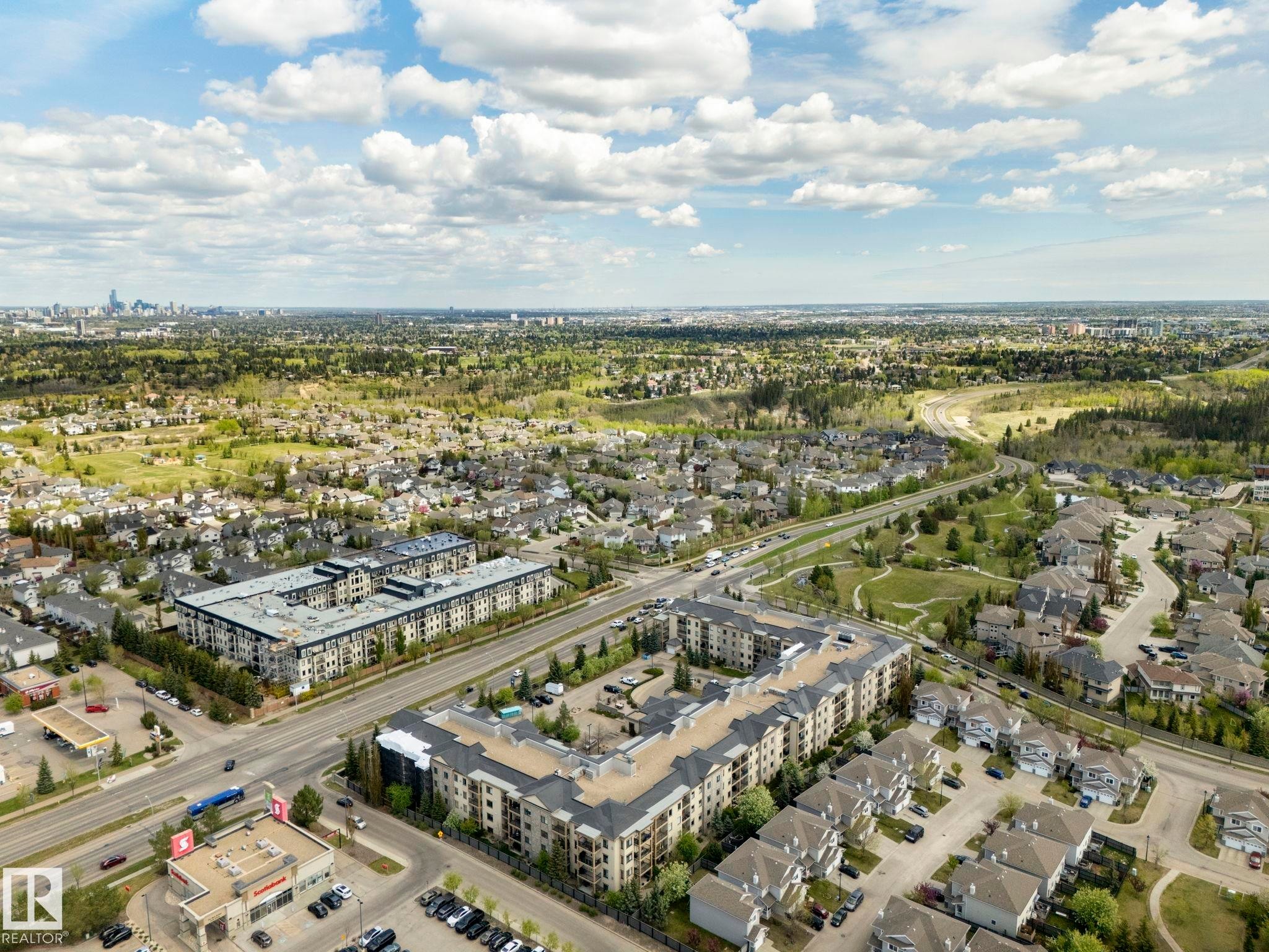 #430 160 Magrath Rd Nw, Edmonton, AB - Outdoor With View