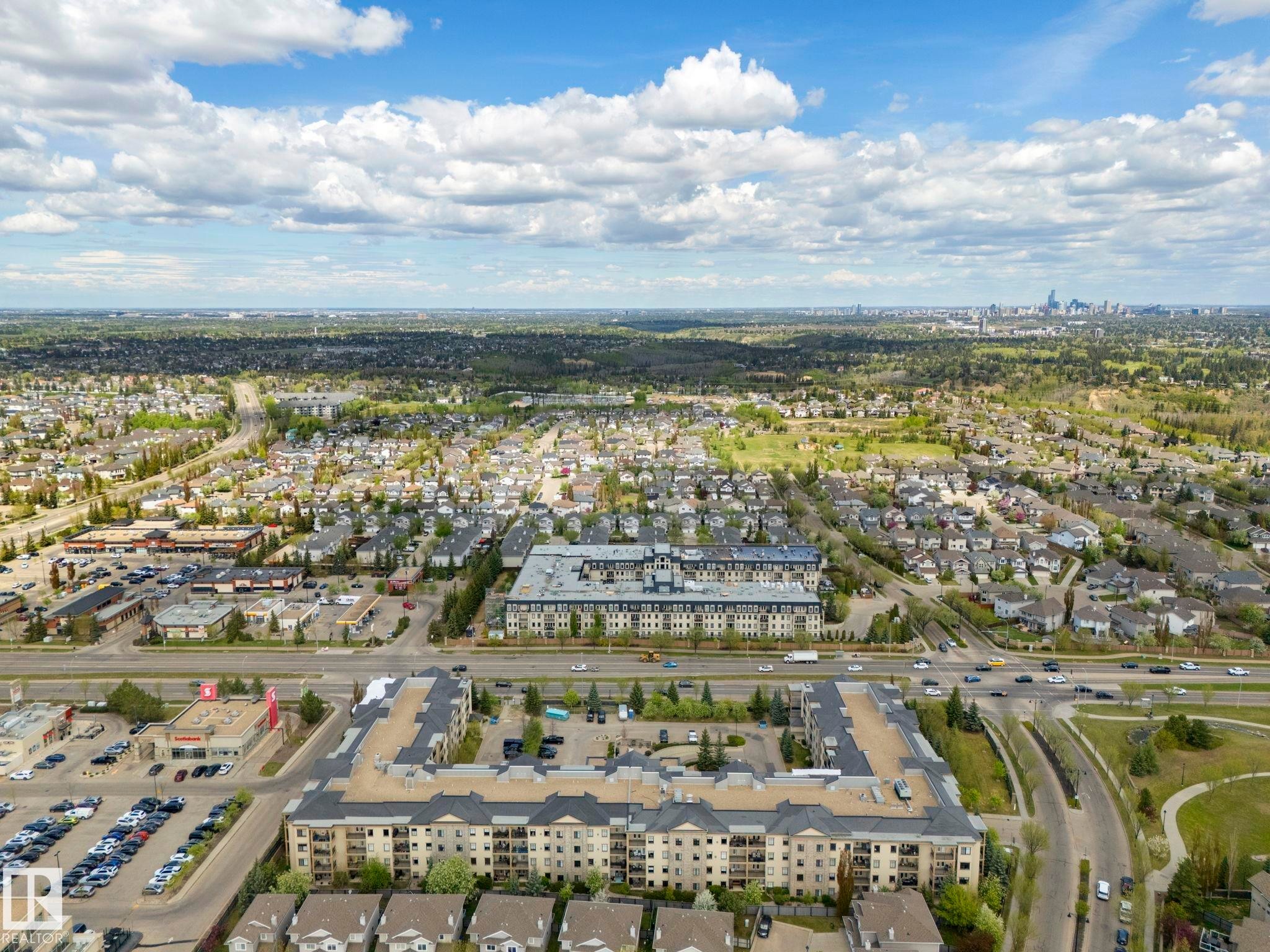 #430 160 Magrath Rd Nw, Edmonton, AB - Outdoor With View