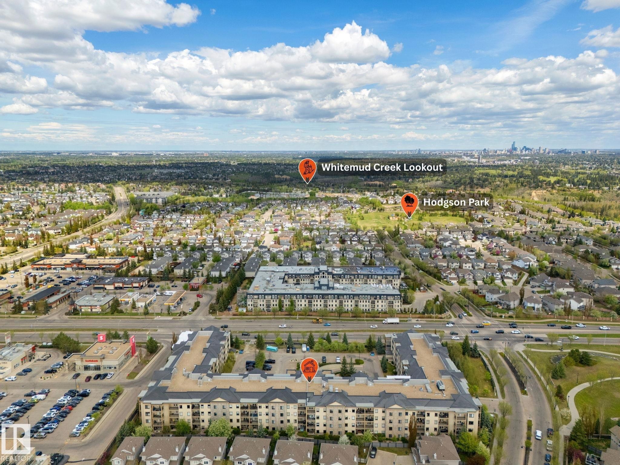 #430 160 Magrath Rd Nw, Edmonton, AB - Outdoor With View