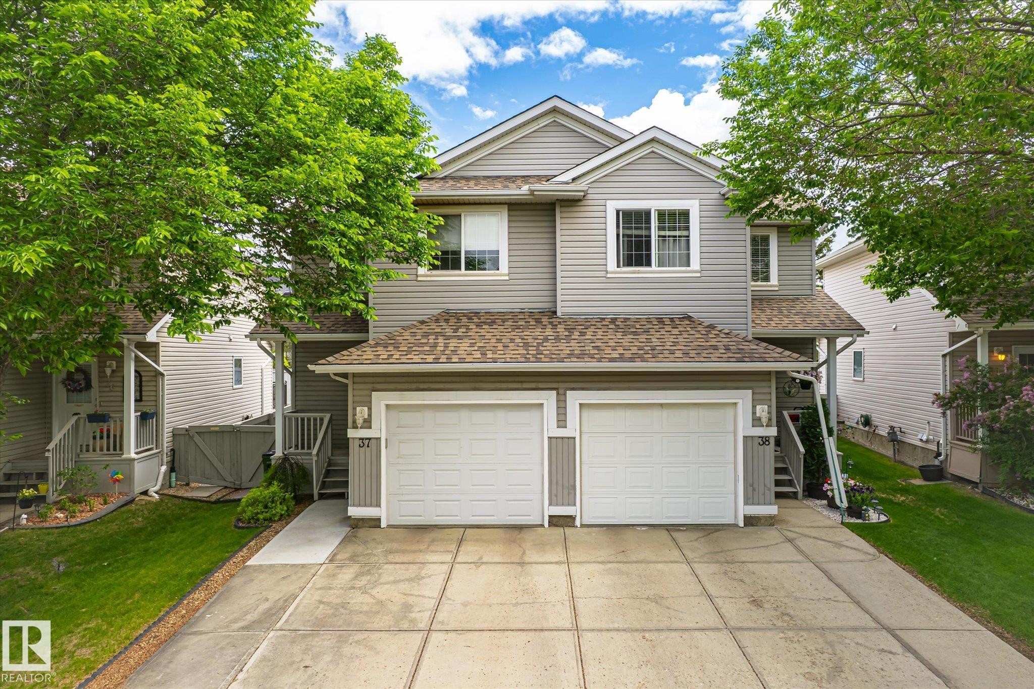 Front house - #37 4020 21 St Nw, Edmonton, AB - Outdoor With Facade