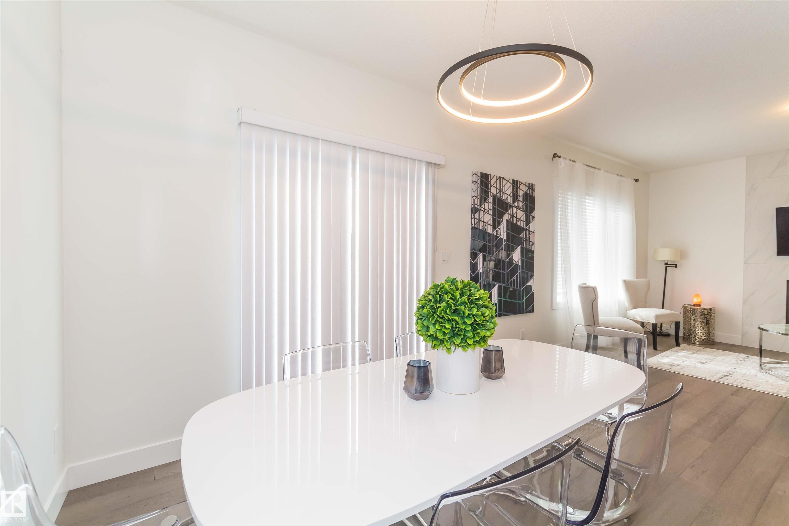 Dining area - 15168 16 Street Nw, Edmonton, AB