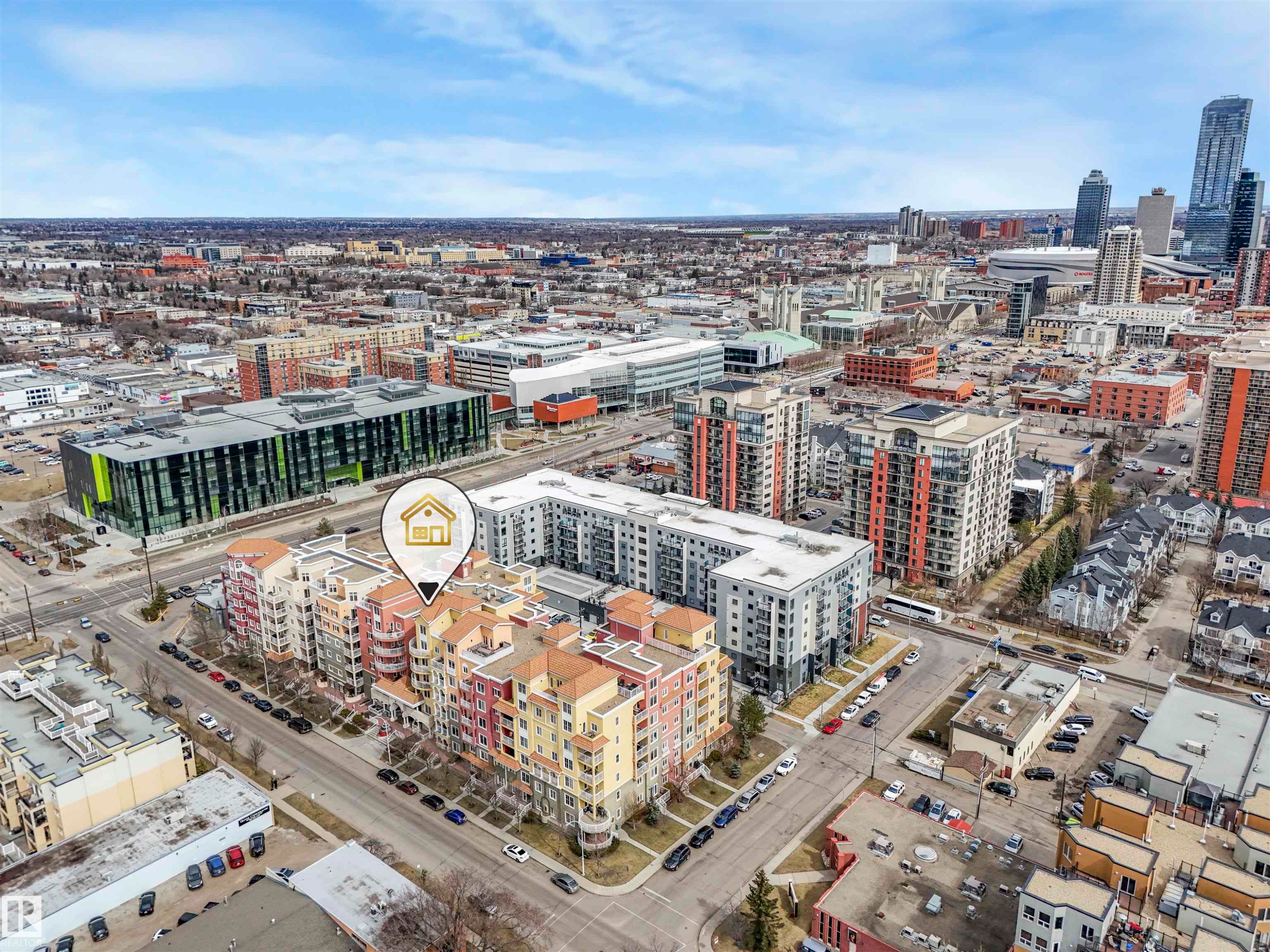 #409 10333 112 St Nw, Edmonton, AB - Outdoor With View