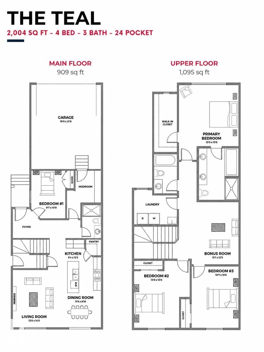 Floor plan - 1093 Starling Drive, Edmonton, AB