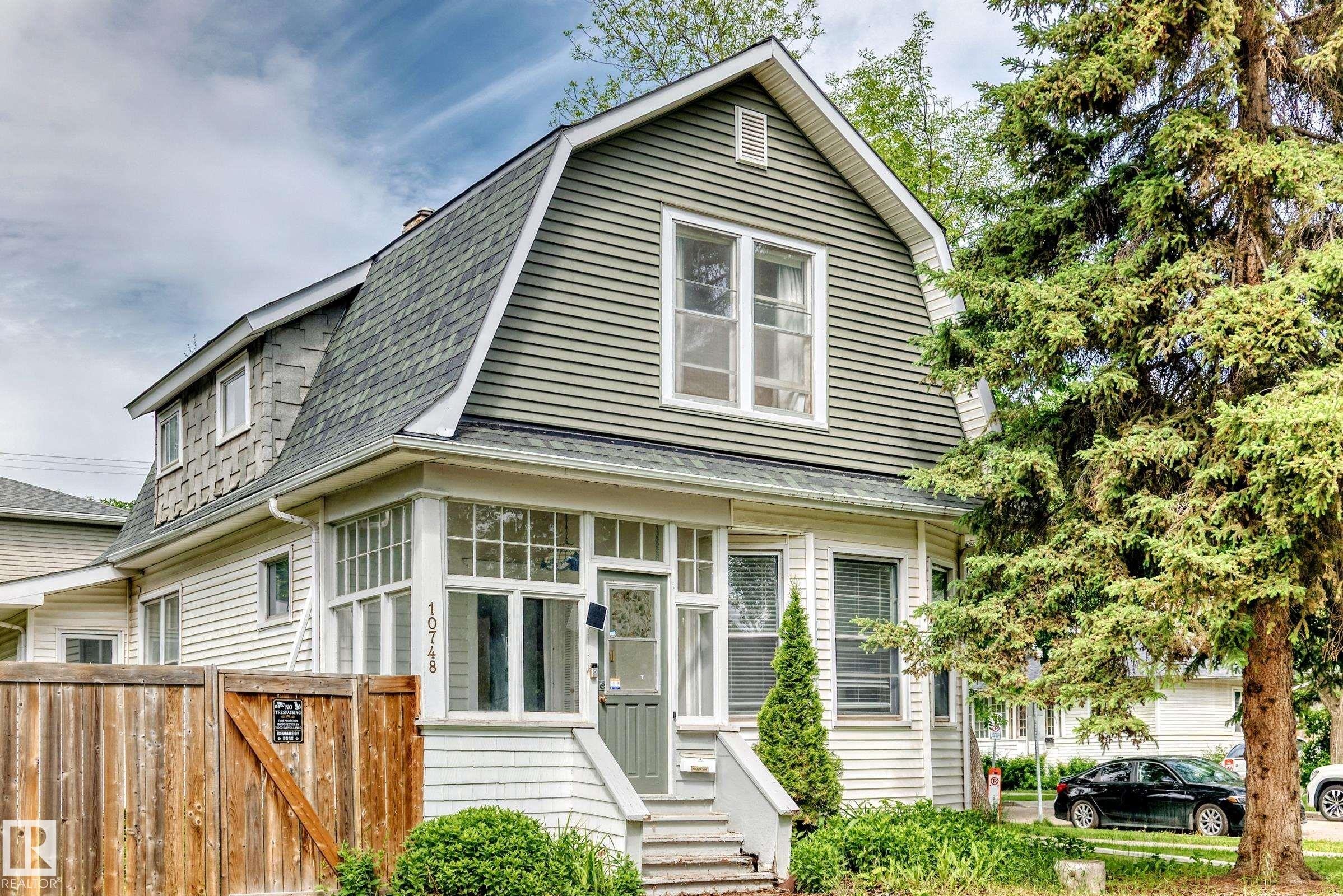 10748 123 Street Nw, Edmonton, AB - Outdoor With Facade