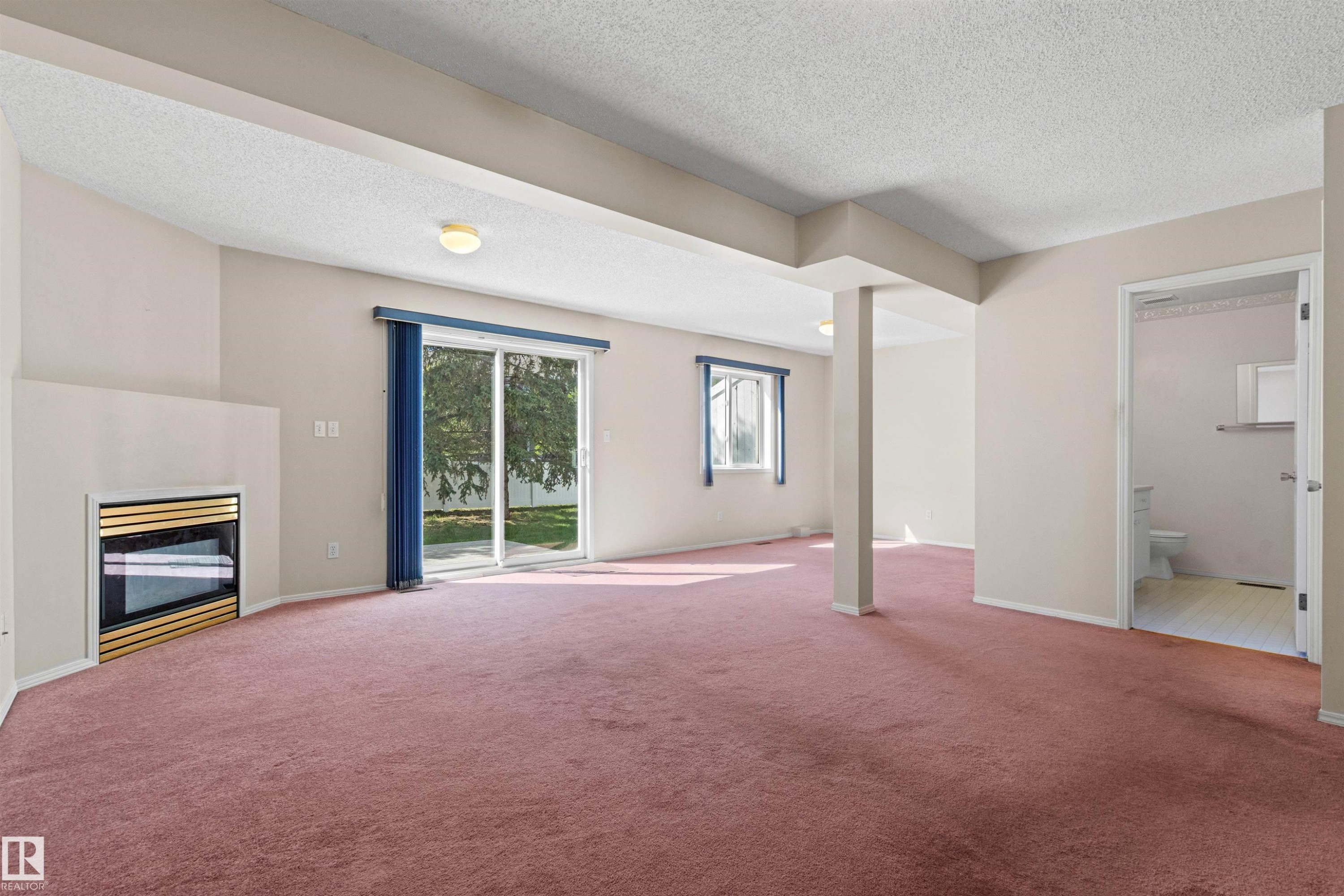 #12 3311 58 St Nw, Edmonton, AB - Indoor With Fireplace