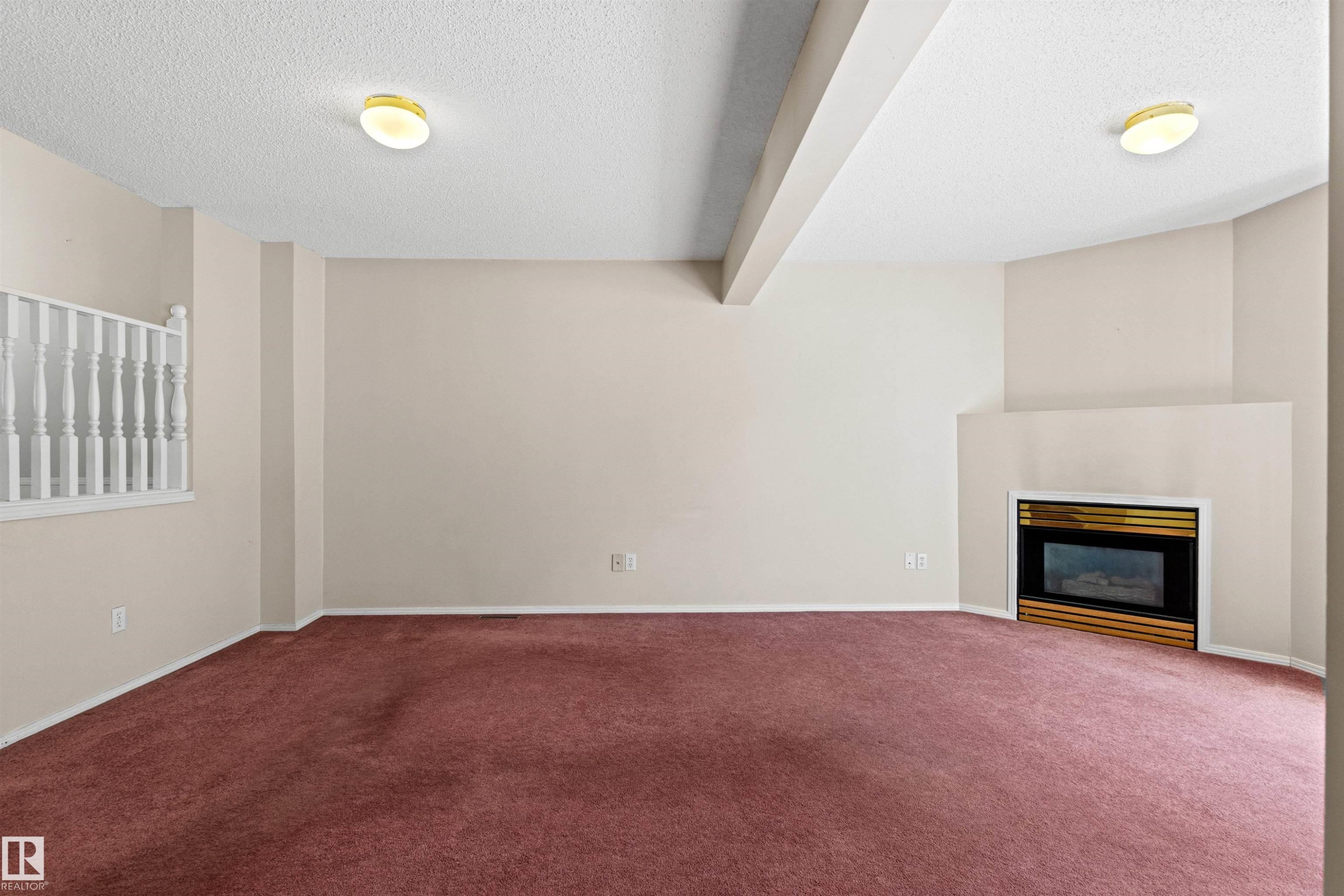 #12 3311 58 St Nw, Edmonton, AB - Indoor With Fireplace