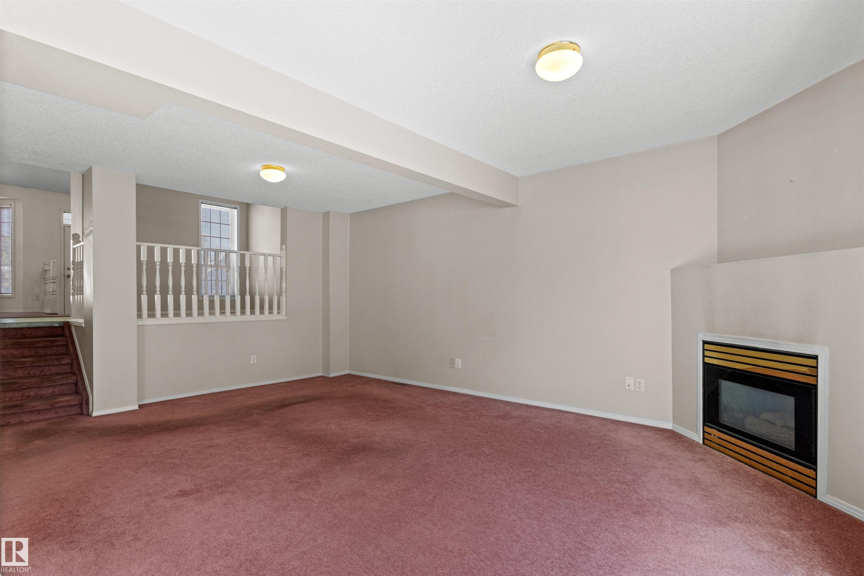 #12 3311 58 St Nw, Edmonton, AB - Indoor With Fireplace