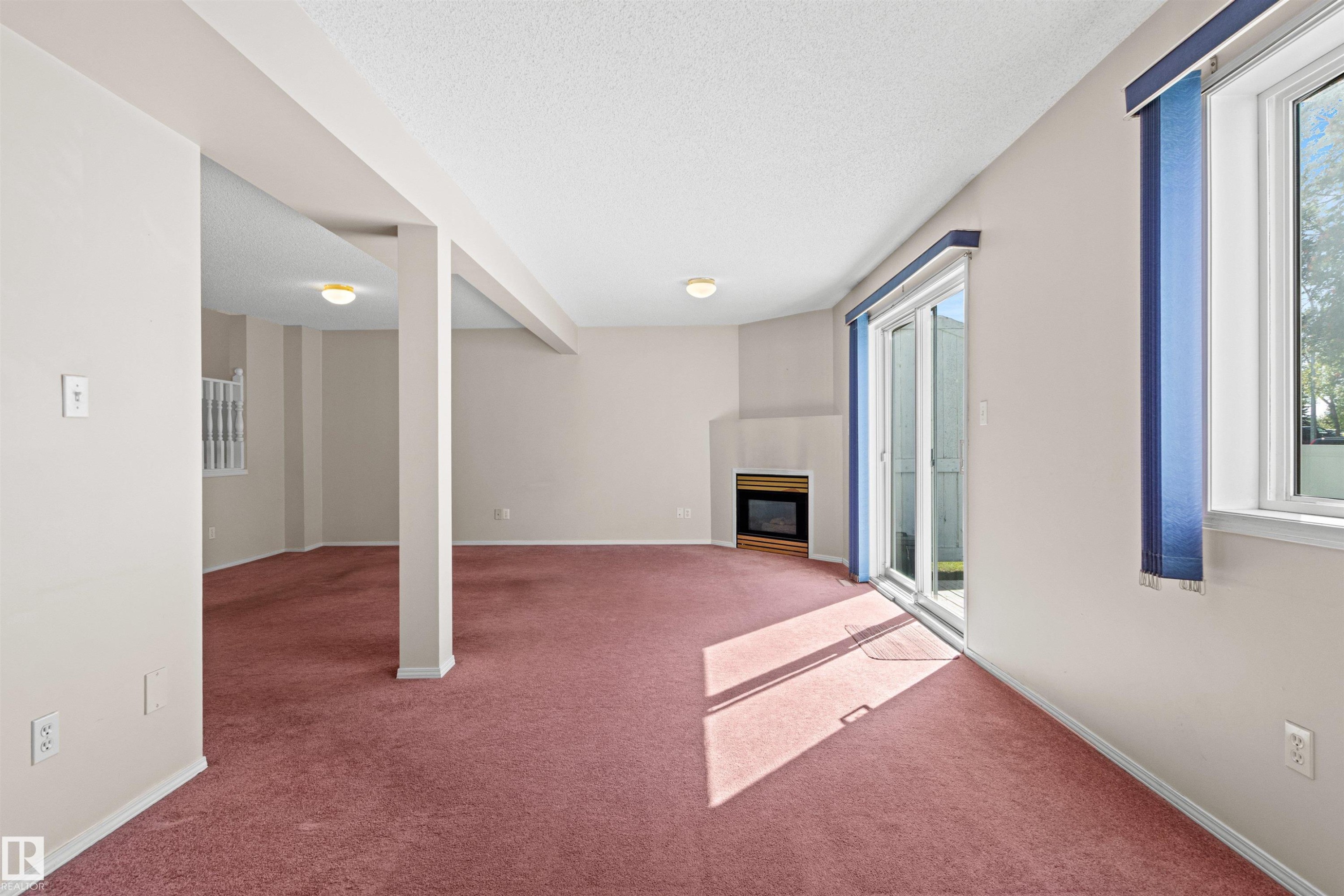 #12 3311 58 St Nw, Edmonton, AB - Indoor Photo Showing Other Room With Fireplace