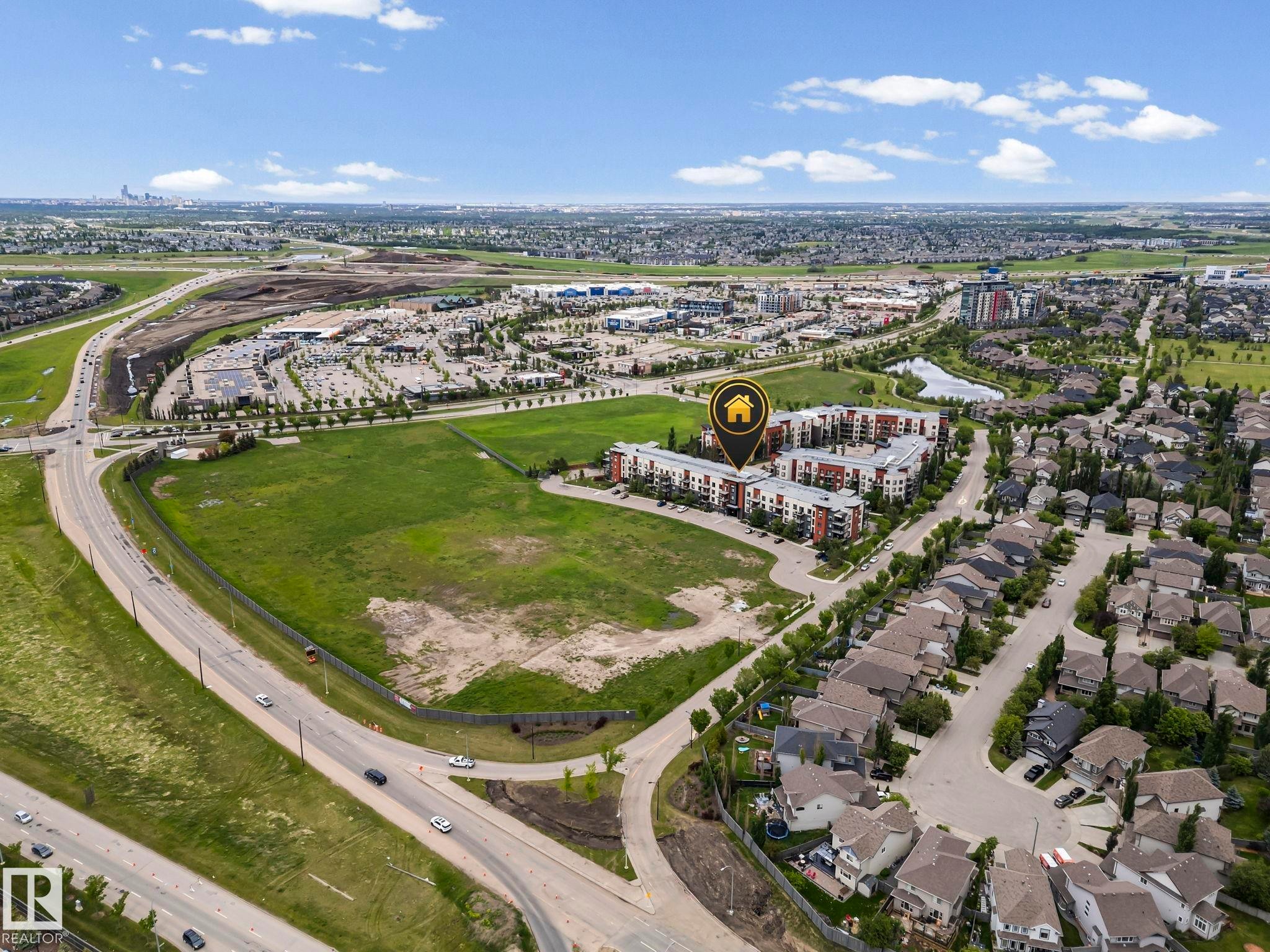 #207 320 Ambleside Li Sw, Edmonton, AB - Outdoor With View
