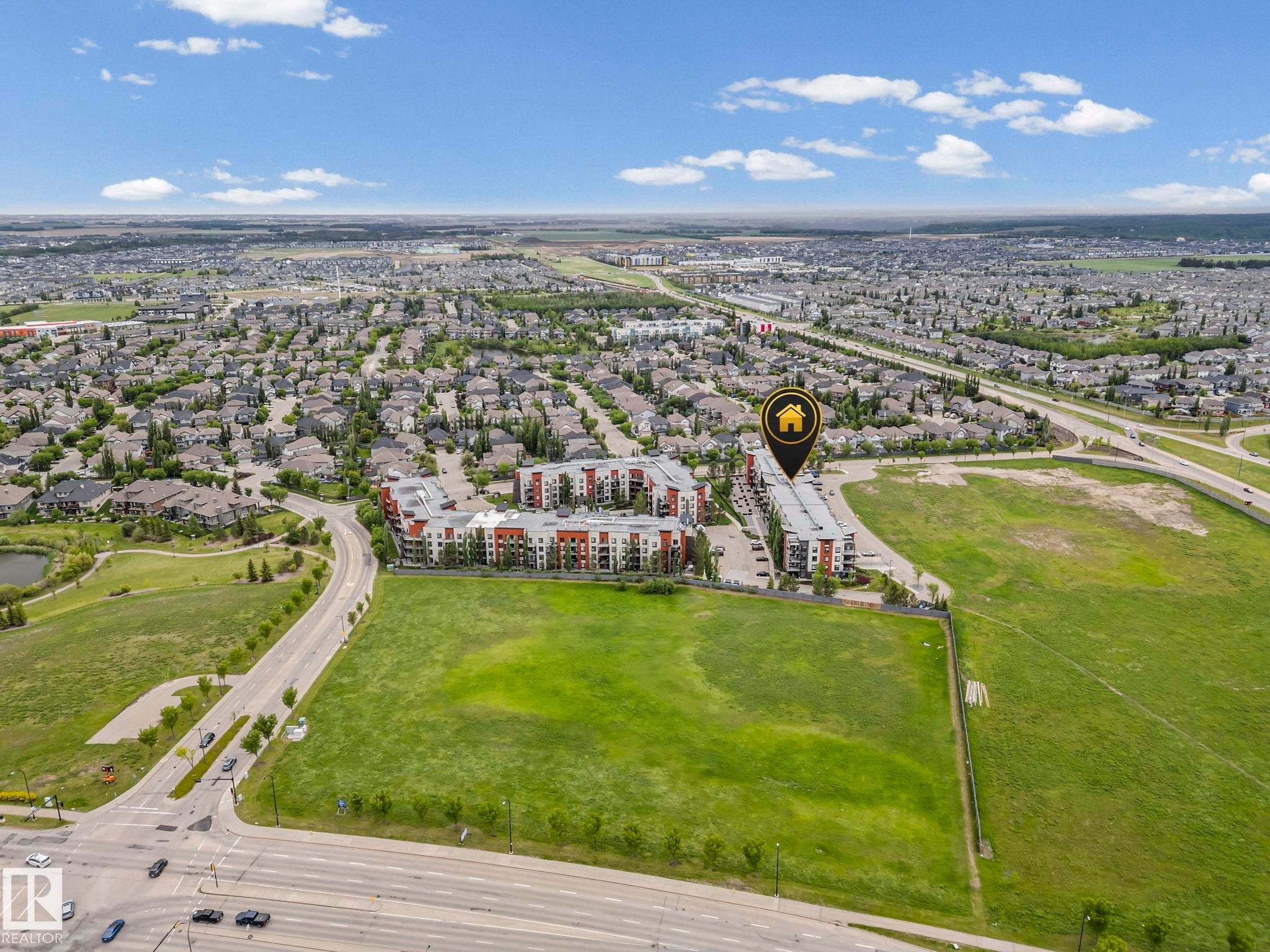 #207 320 Ambleside Li Sw, Edmonton, AB - Outdoor With View
