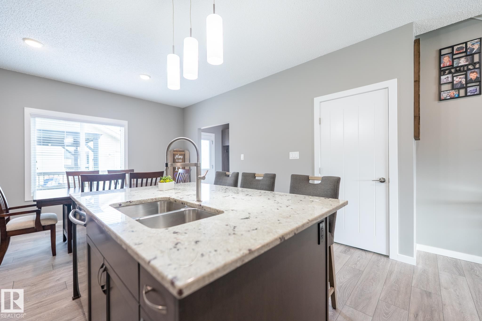1124 161 Street, Edmonton, AB - Indoor Photo Showing Kitchen With Double Sink