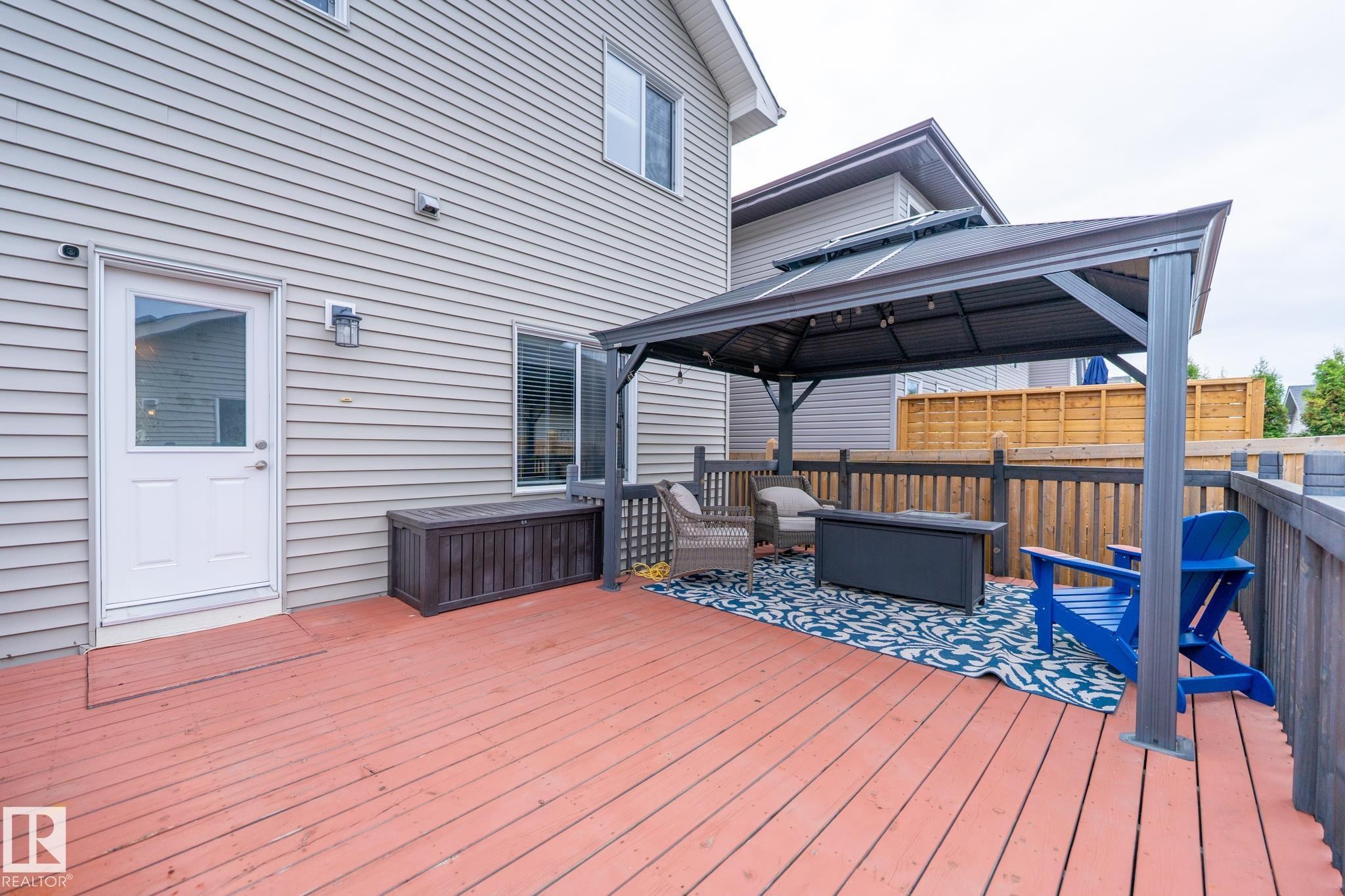 1124 161 Street, Edmonton, AB - Outdoor With Deck Patio Veranda With Exterior