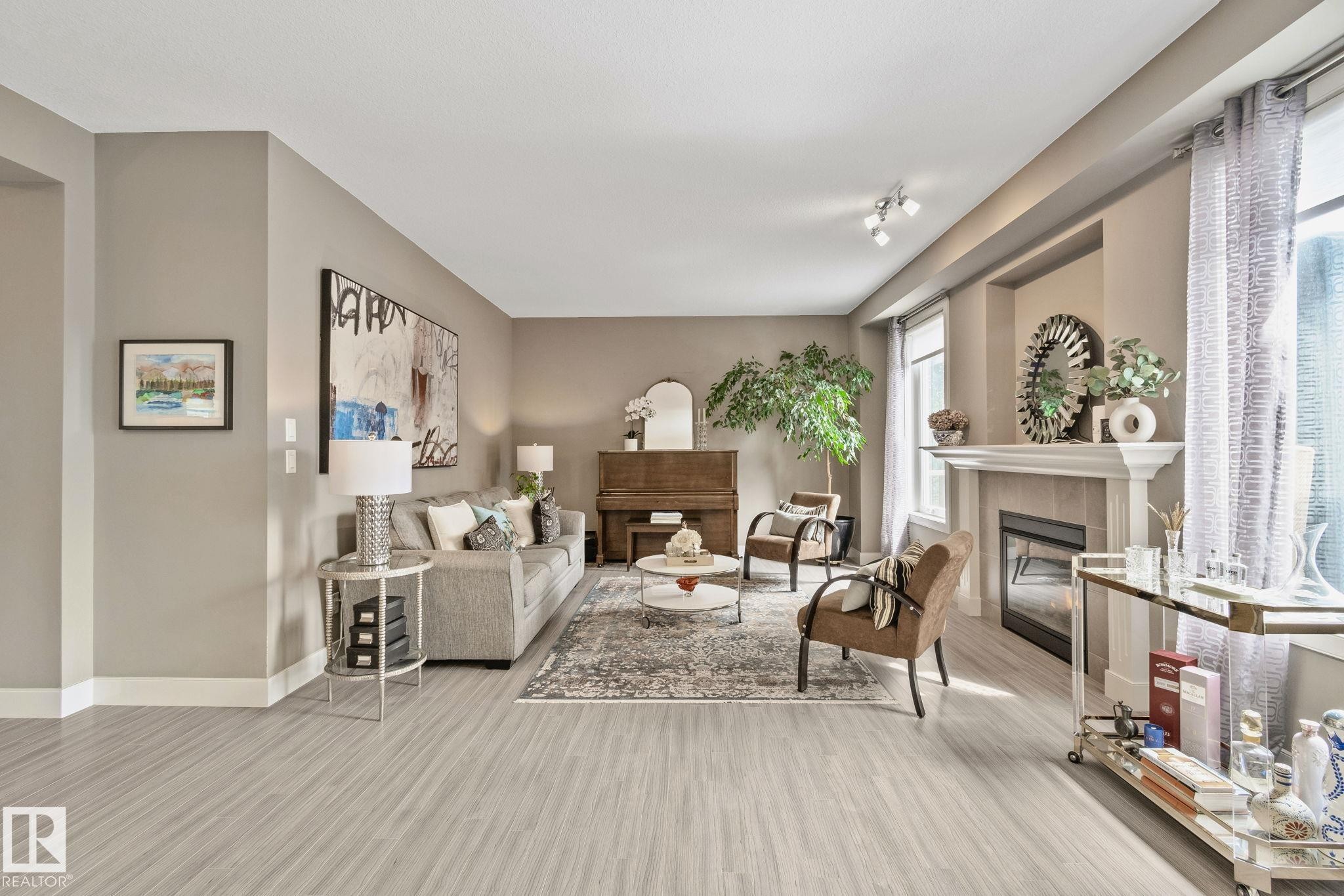 32 Nault Crescent, St. Albert, AB - Indoor With Fireplace