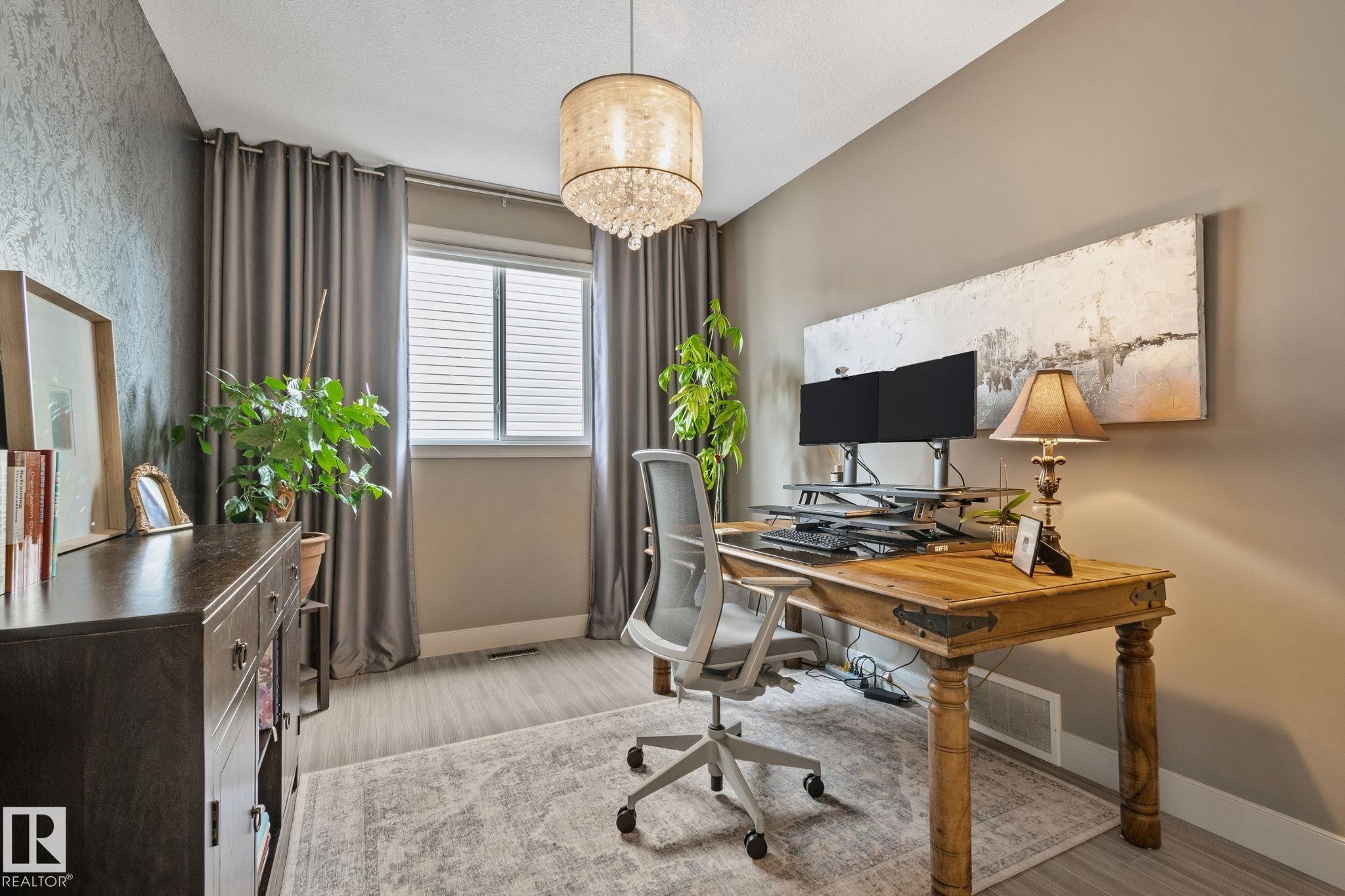 32 Nault Crescent, St. Albert, AB - Indoor Photo Showing Office