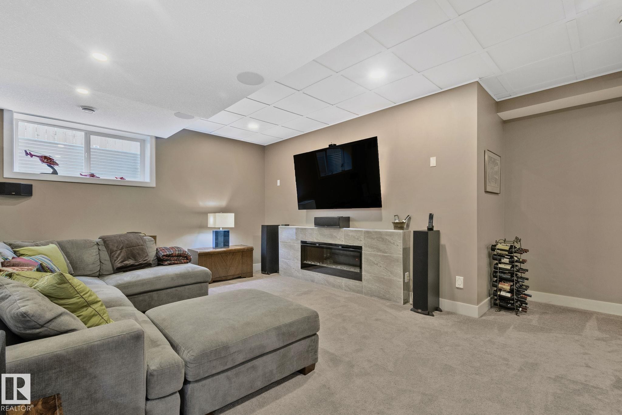 32 Nault Crescent, St. Albert, AB - Indoor With Fireplace