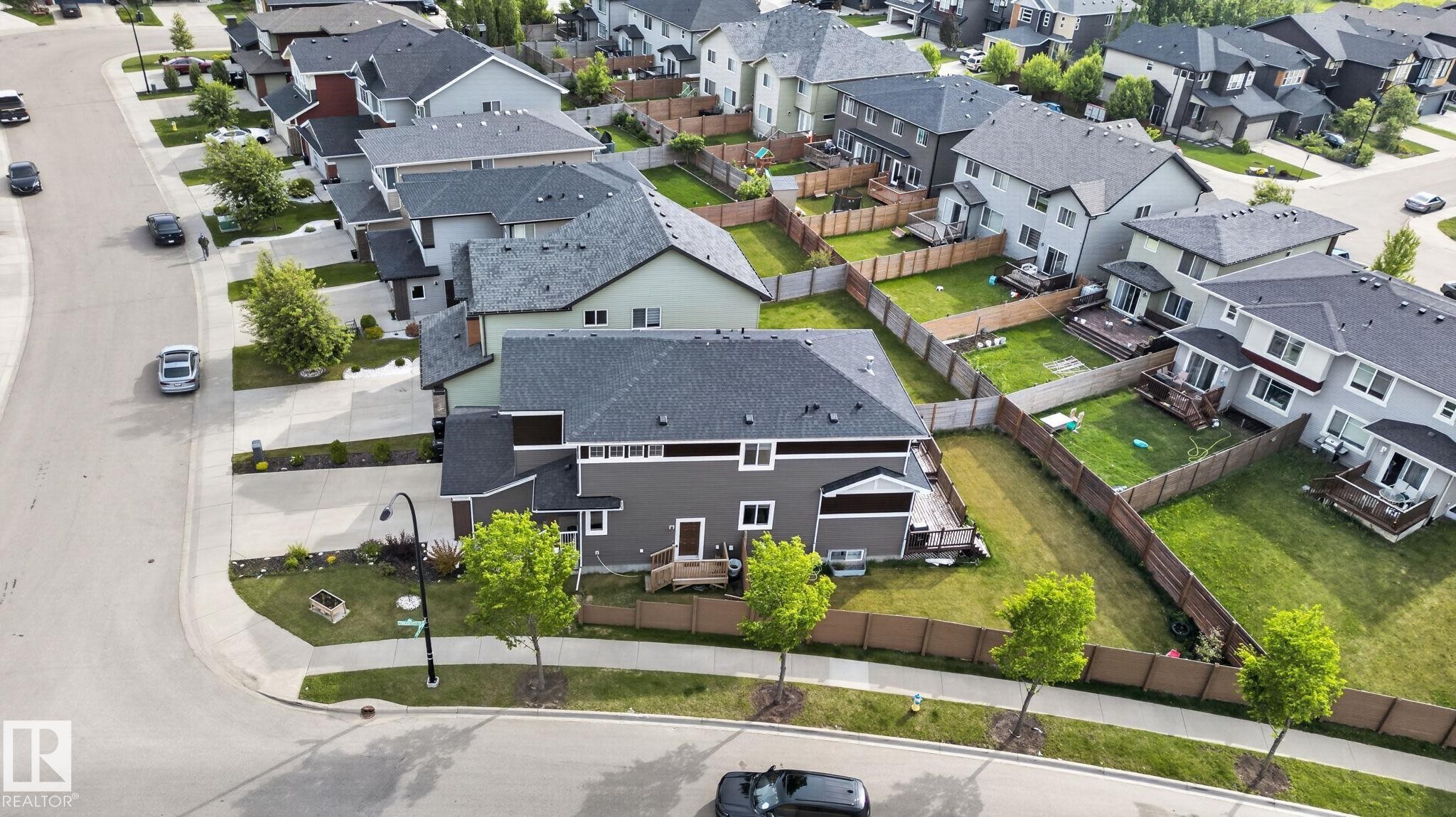 Aerial view - 704 39 Street, Edmonton, AB
